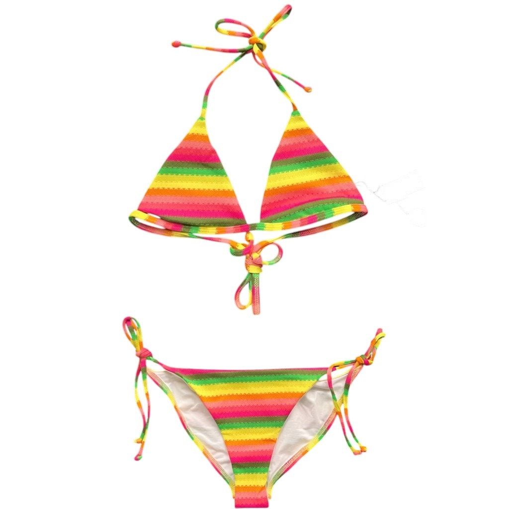 Other L*Space Lily Striped Full Cut Swim Top Bottom Set, S Size ONE SIZE - 8 Thumbnail