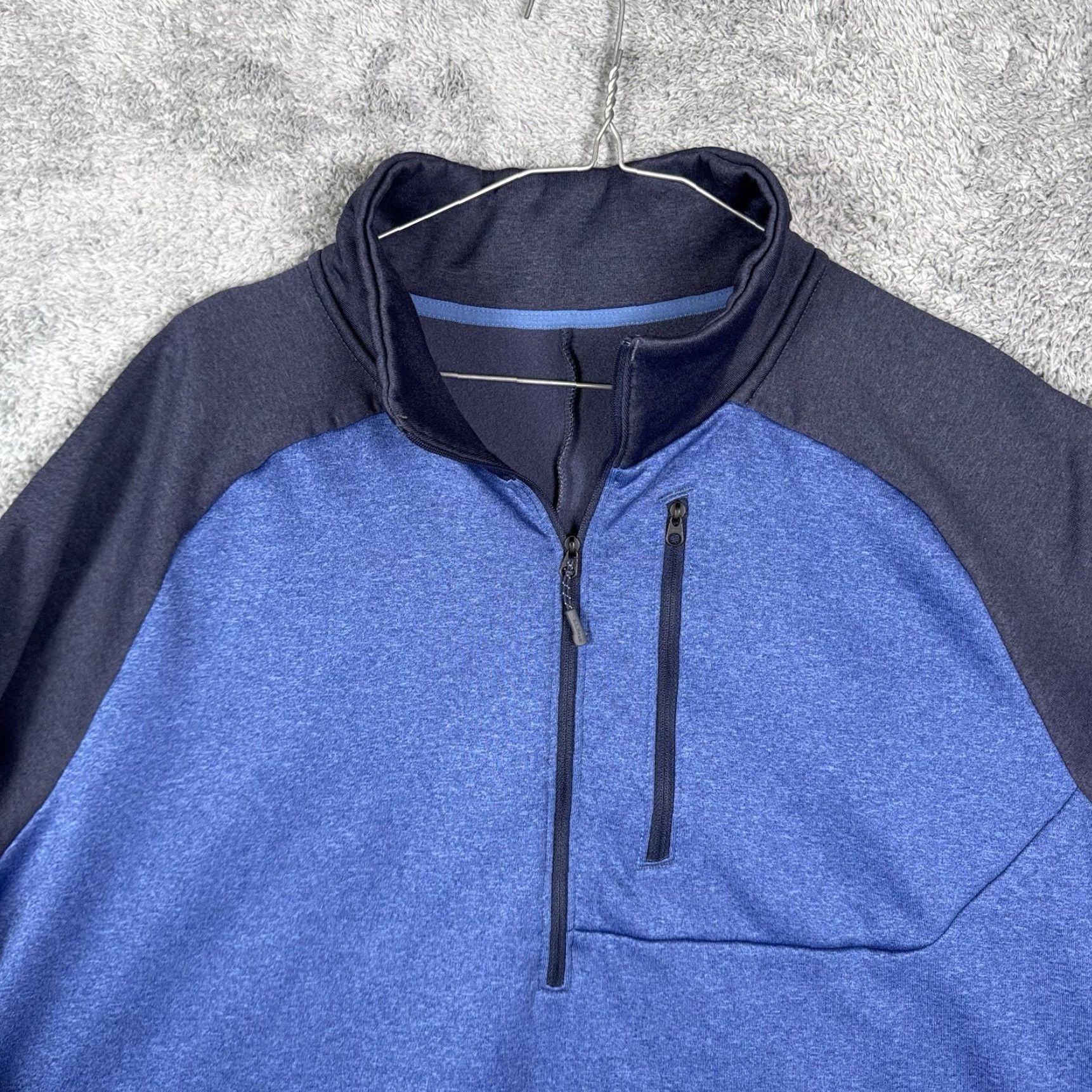 Vintage VINTAGE LL Bean Jacket Mens XLT Mountain Classic Fleece 1/2 Zip Tech 51530 Pullover Blue Size US XL / EU 56 / 4 - 5 Thumbnail