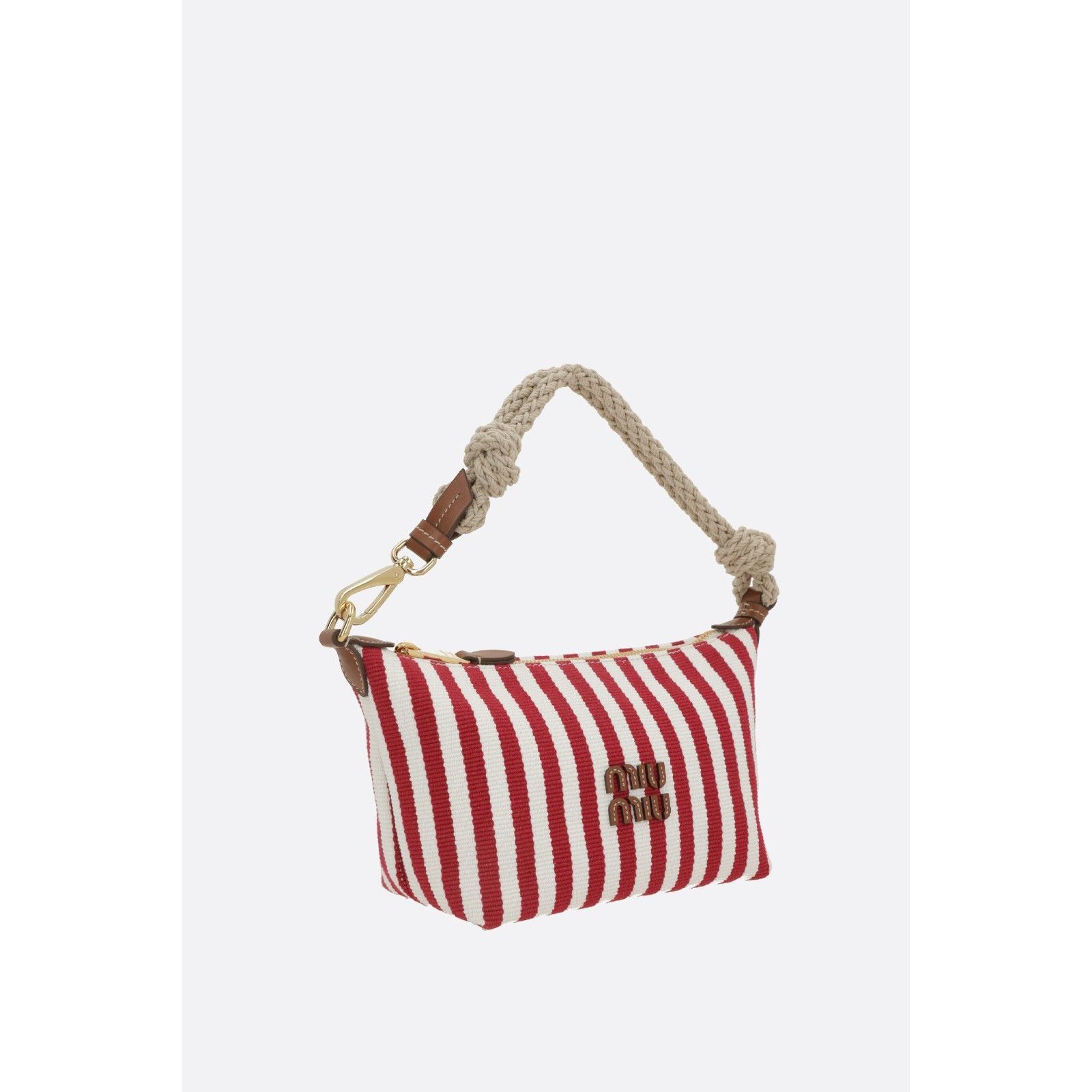 Miu Miu MIU MIU Crochet Ruby Red/Cognac Bag New & Authentic Size ONE SIZE - 2 Thumbnail