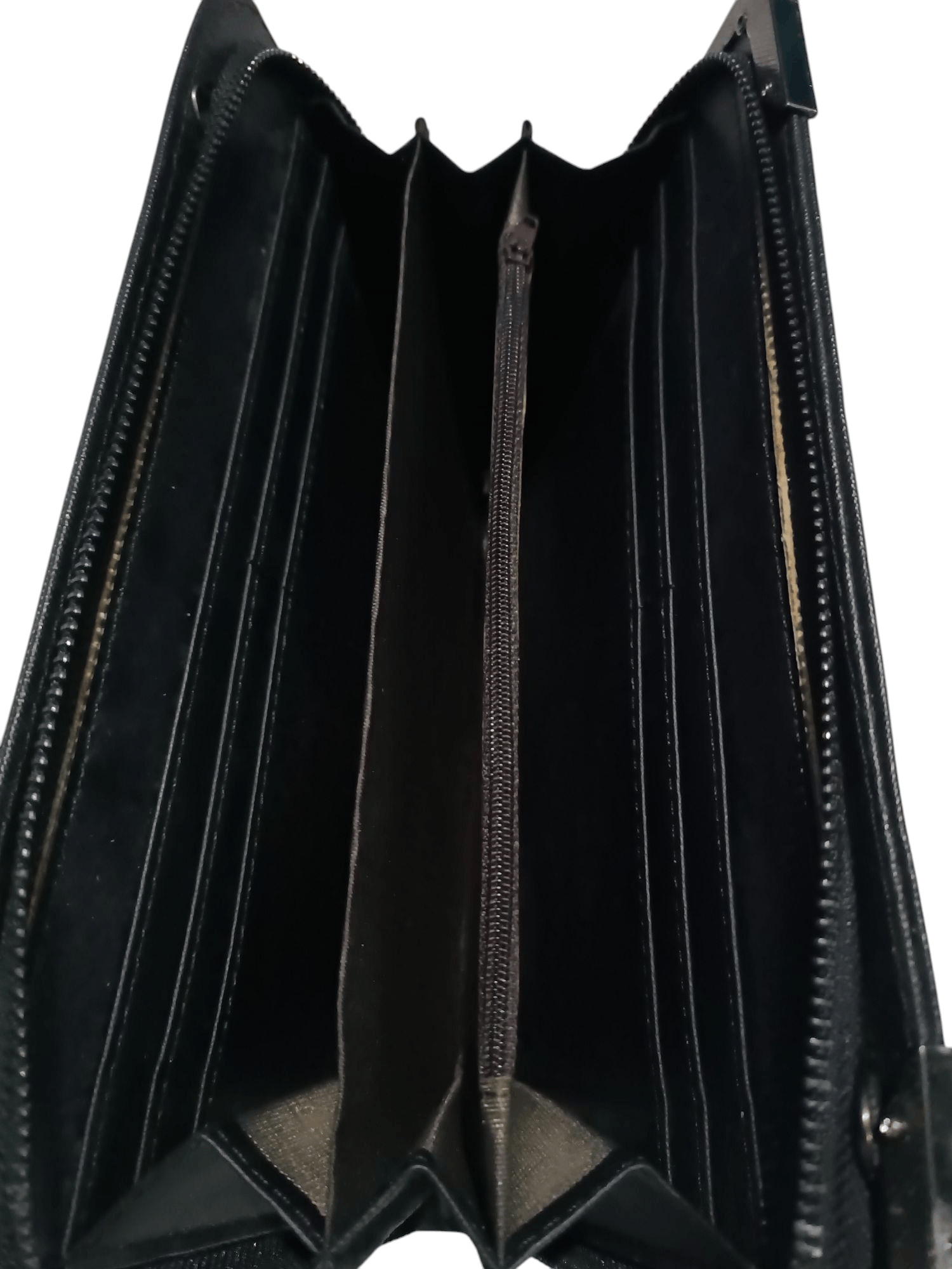 Japanese Brand Skull Wallet Clutch Gothic Punk Vintage Zip Travel Size ONE SIZE - 4 Thumbnail