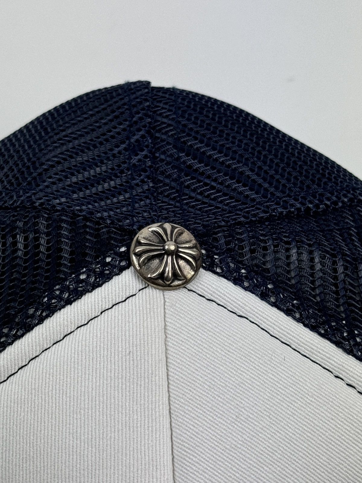 Chrome Hearts NAVY LOGO EMBROIDERED CAP ‼️RARE‼️ HONG KONG EXCLUSIVE * Size ONE SIZE - 5 Thumbnail