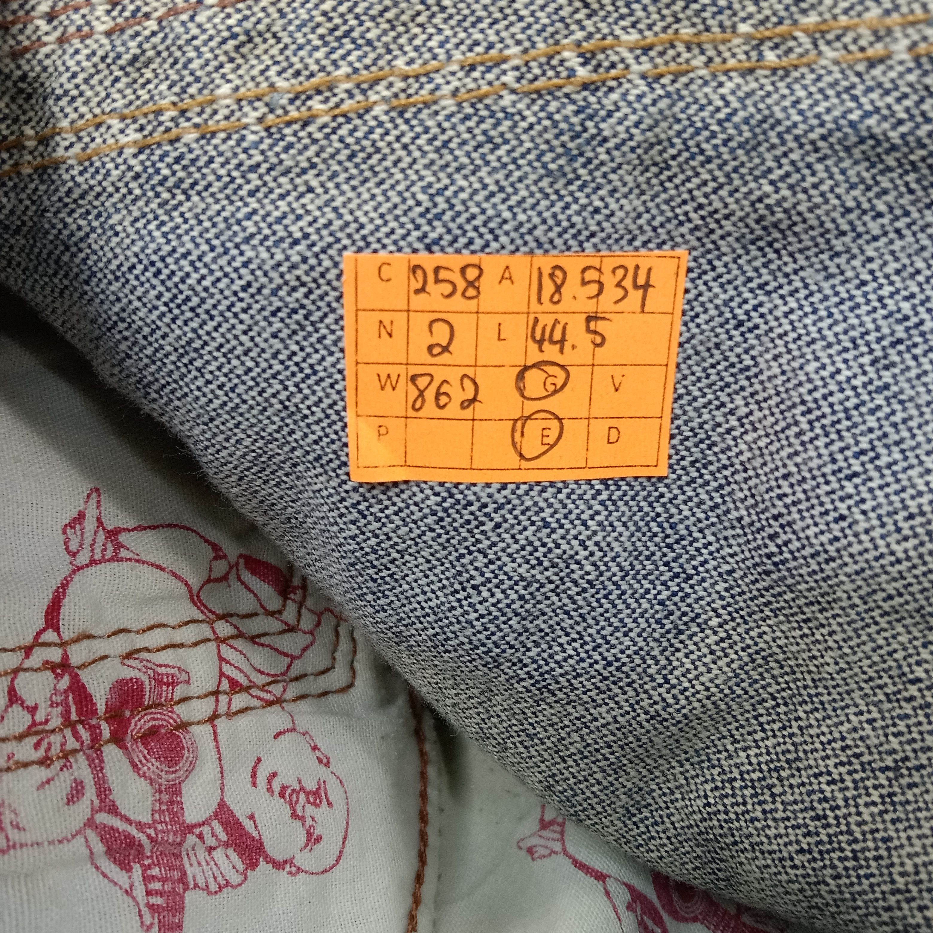 True Religion True Religion American Denim Jeans C258N5 Size US 37 - 17 Thumbnail