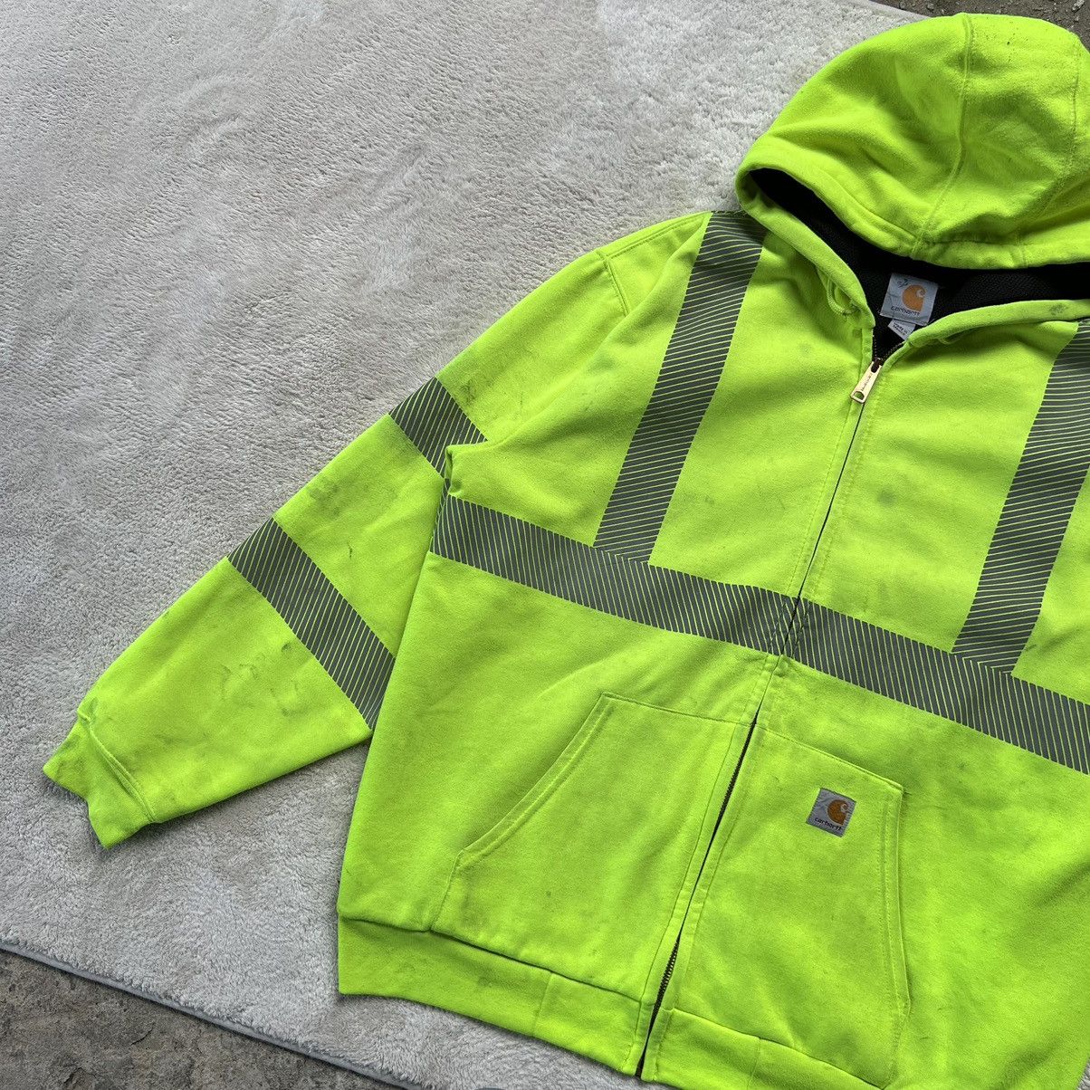 Carhartt × Vintage Carhartt Hoodies Jacket Construction Size US L / EU 52-54 / 3 - 3 Thumbnail