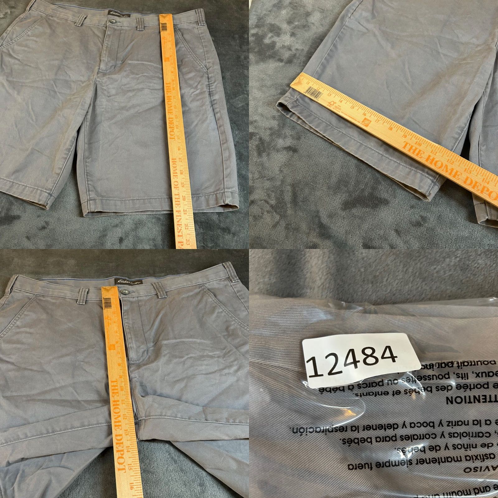Eddie Bauer Eddie Bauer Shorts Mens Size 38 Gray Casual Flat Front Comfort Outdoor Stretch Size US 38 / EU 54 - 8 Thumbnail