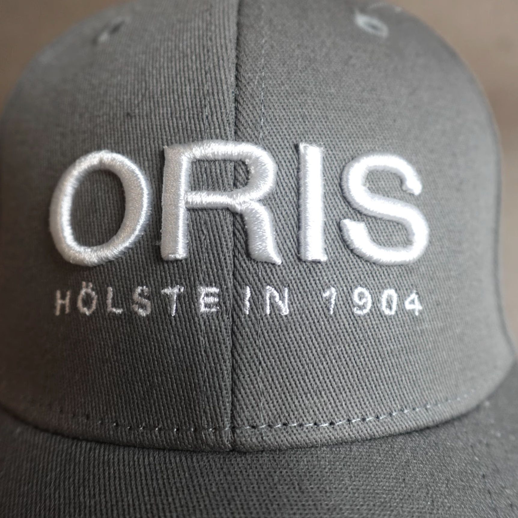 Vintage Oris Hat Gray Embroidered Official S - M Watches Mens Baseball Cap Cotton Snags Front China Ships Next Business Day Size ONE SIZE - 2 Thumbnail
