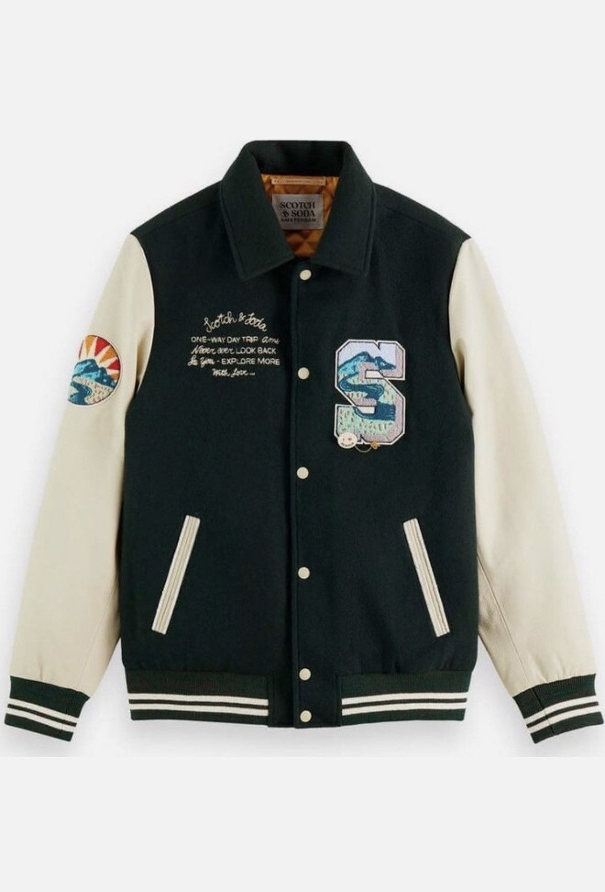 Scotch & Soda Scotch & Soda Varsity Jacket Size US L / EU 52-54 / 3 - 2 Thumbnail