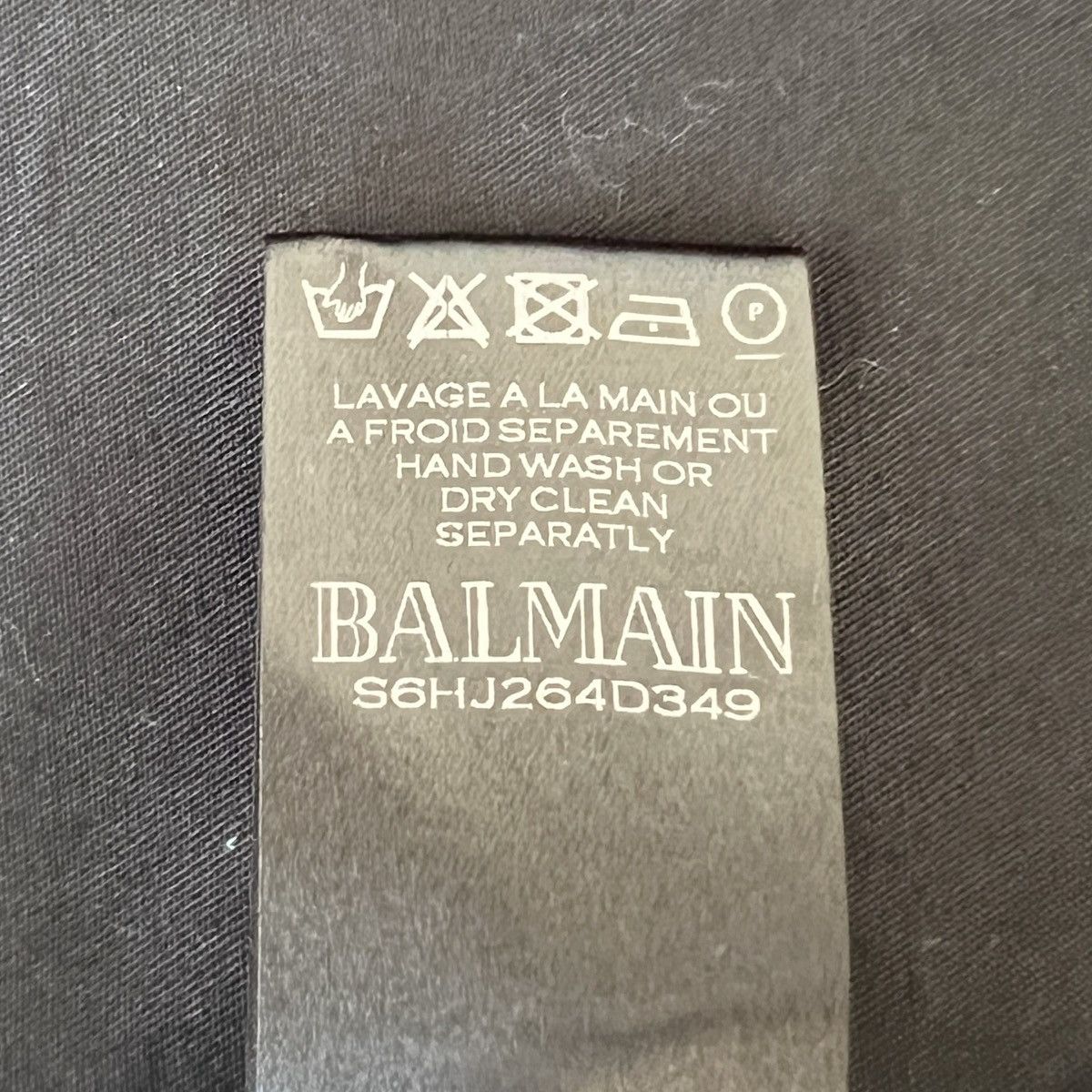 Balmain BALMAIN OLIVIER ROUSTEING ERA MULTI ZIP BIKER SWEAT JACKET Size US XS / EU 42 / 0 - 6 Thumbnail