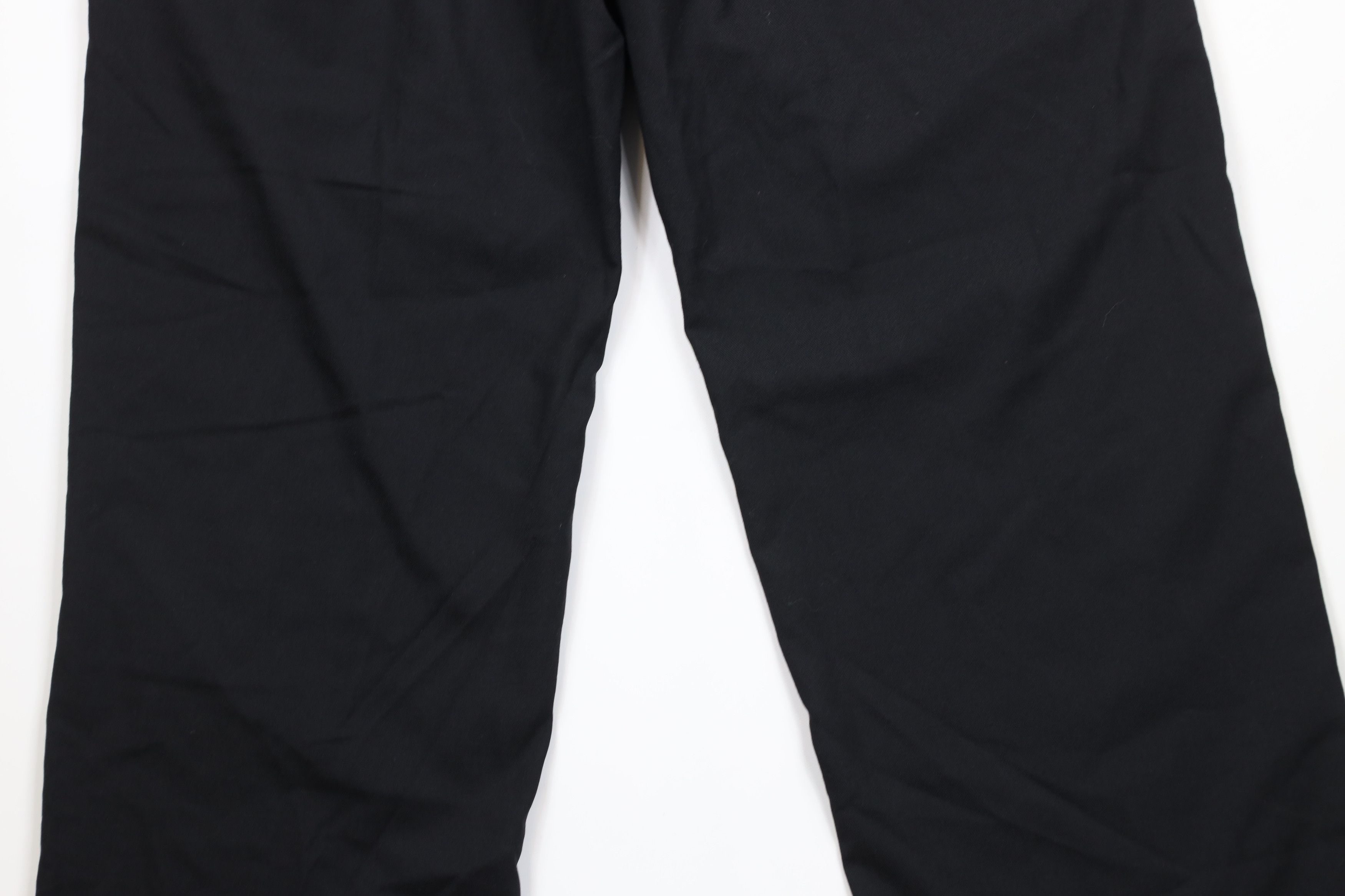 Gap × Vintage Vintage 90s Y2K Gap Blend Stretch Wide Leg Chino Pants Black Size US 36 / EU 52 - 12 Thumbnail