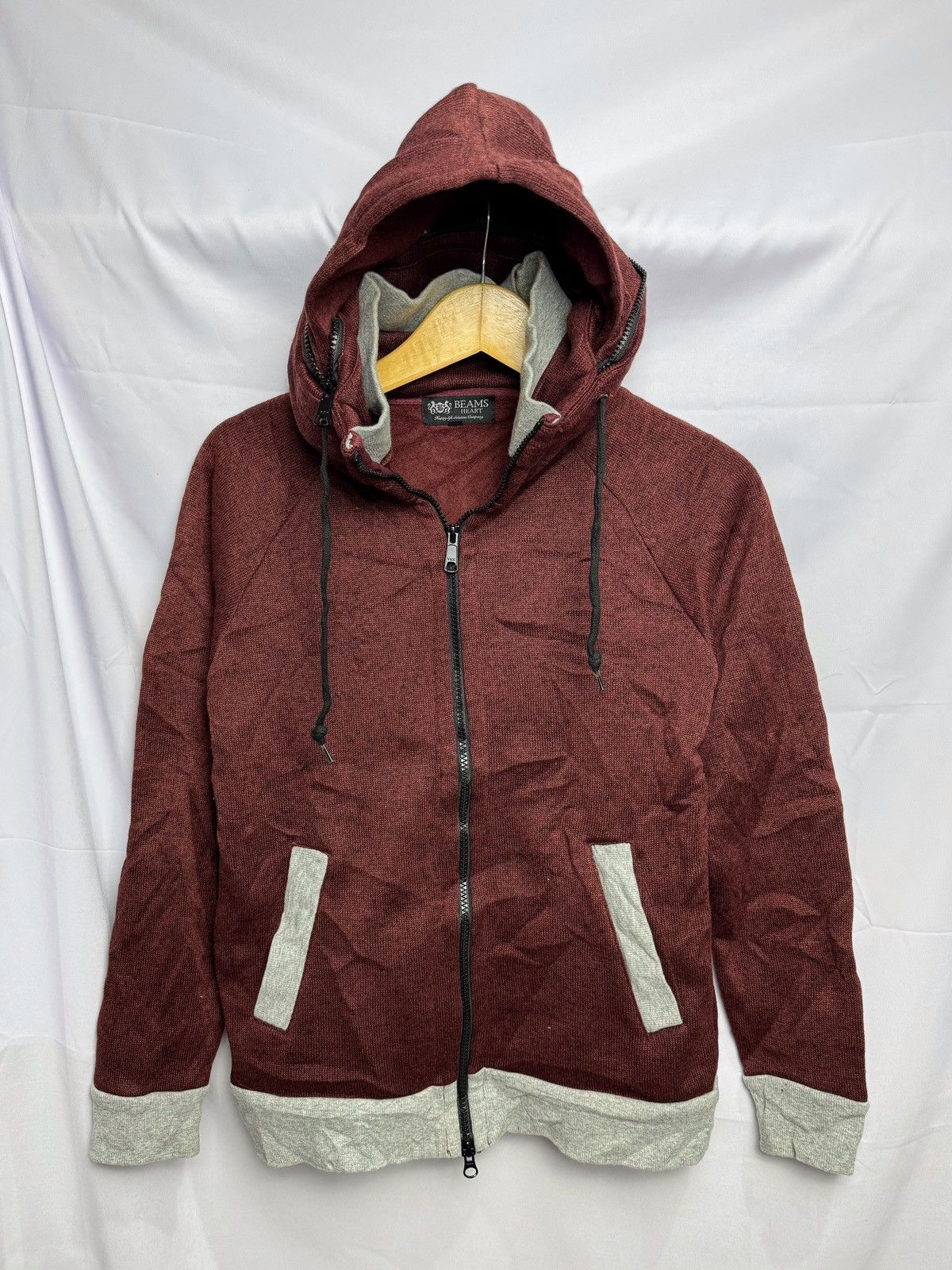 If Six Was Nine × Japanese Brand × Le Grande Bleu (L.G.B.) Bono Beams Hoodie GOA Style Size US S / EU 44-46 / 1 - 2 Thumbnail