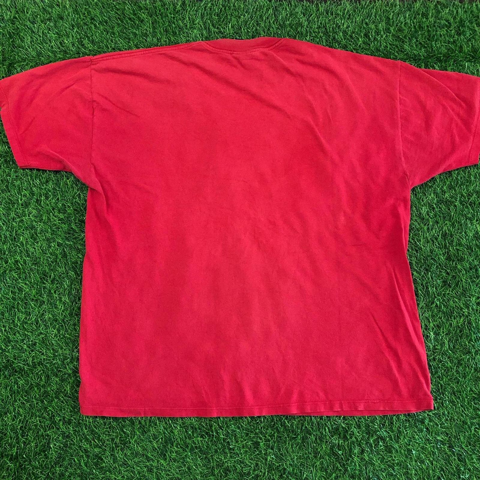 Other Men's Vintage Red ‘First Team Varsity Baseball’ Graphic Tee Size US XL / EU 56 / 4 - 2 Thumbnail