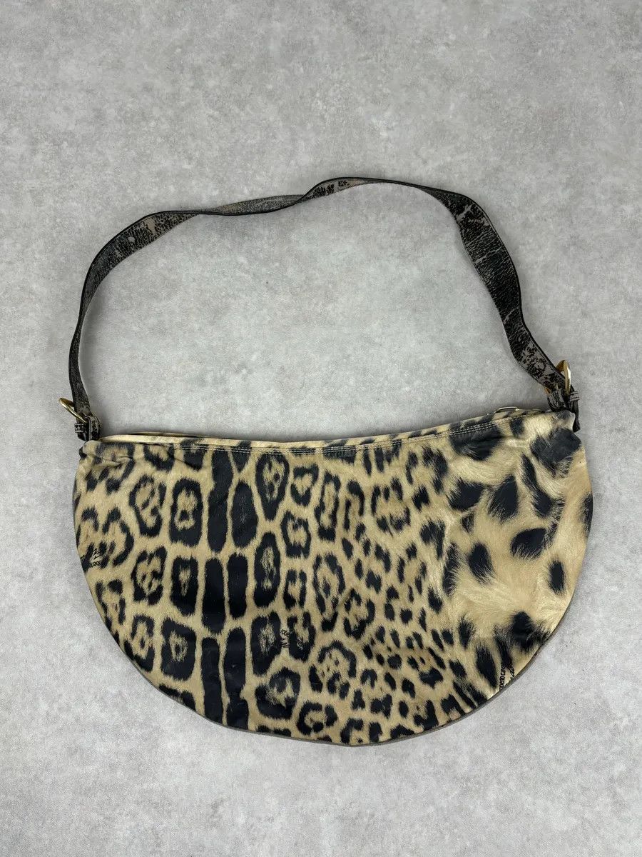 Roberto Cavalli 2000s Roberto Cavalli Leopard Shoulder Bag Size ONE SIZE - 5 Thumbnail