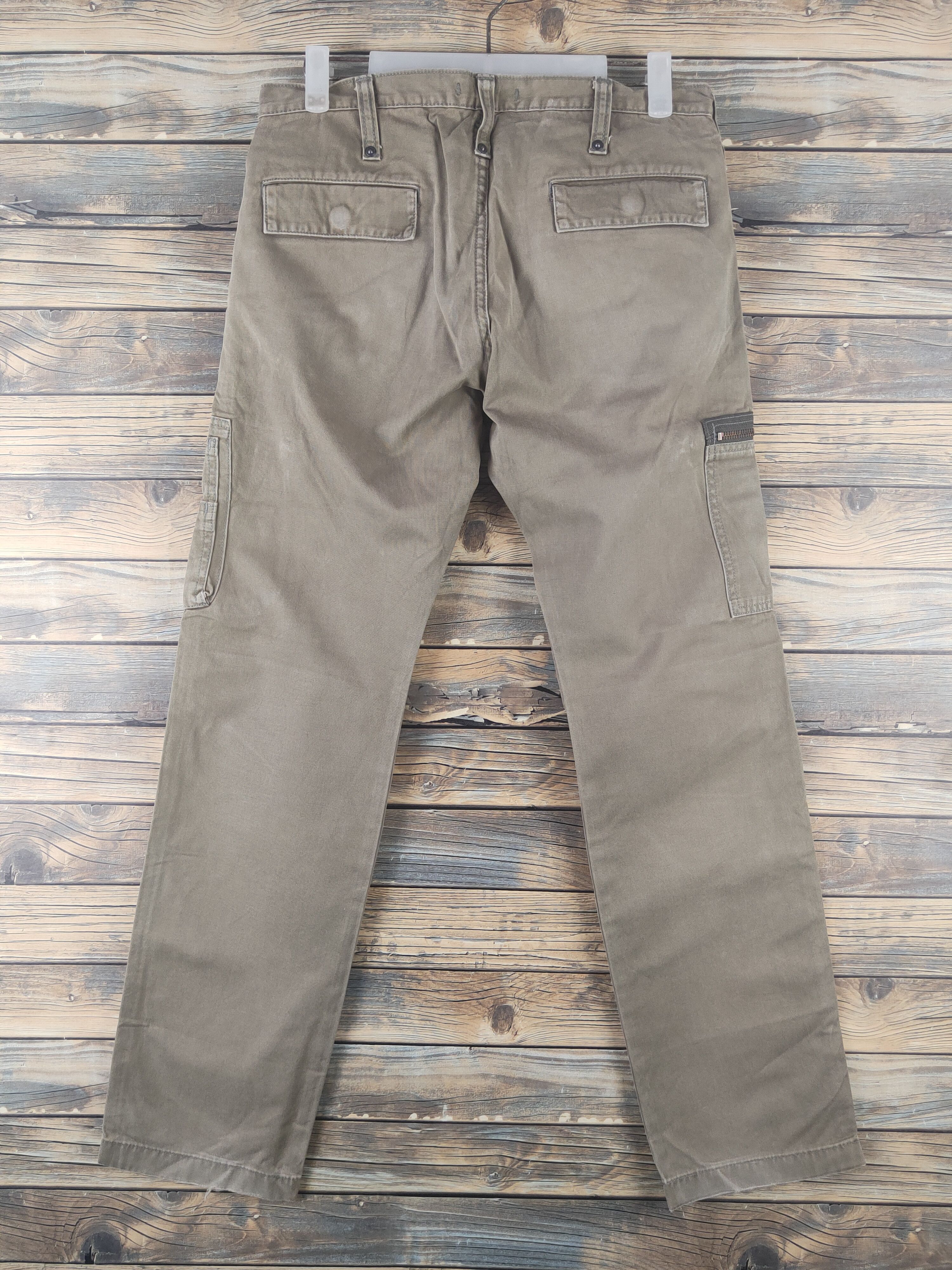 Japanese Brand DL Japanese Brand Olive Multipocket Cargo Pants #1892 Size US 30 / EU 46 - 7 Thumbnail