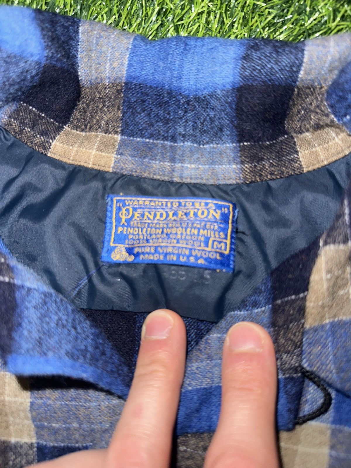 Pendleton Vintage pendelton wool button up shirt size Medium Size US M / EU 48-50 / 2 - 4 Thumbnail