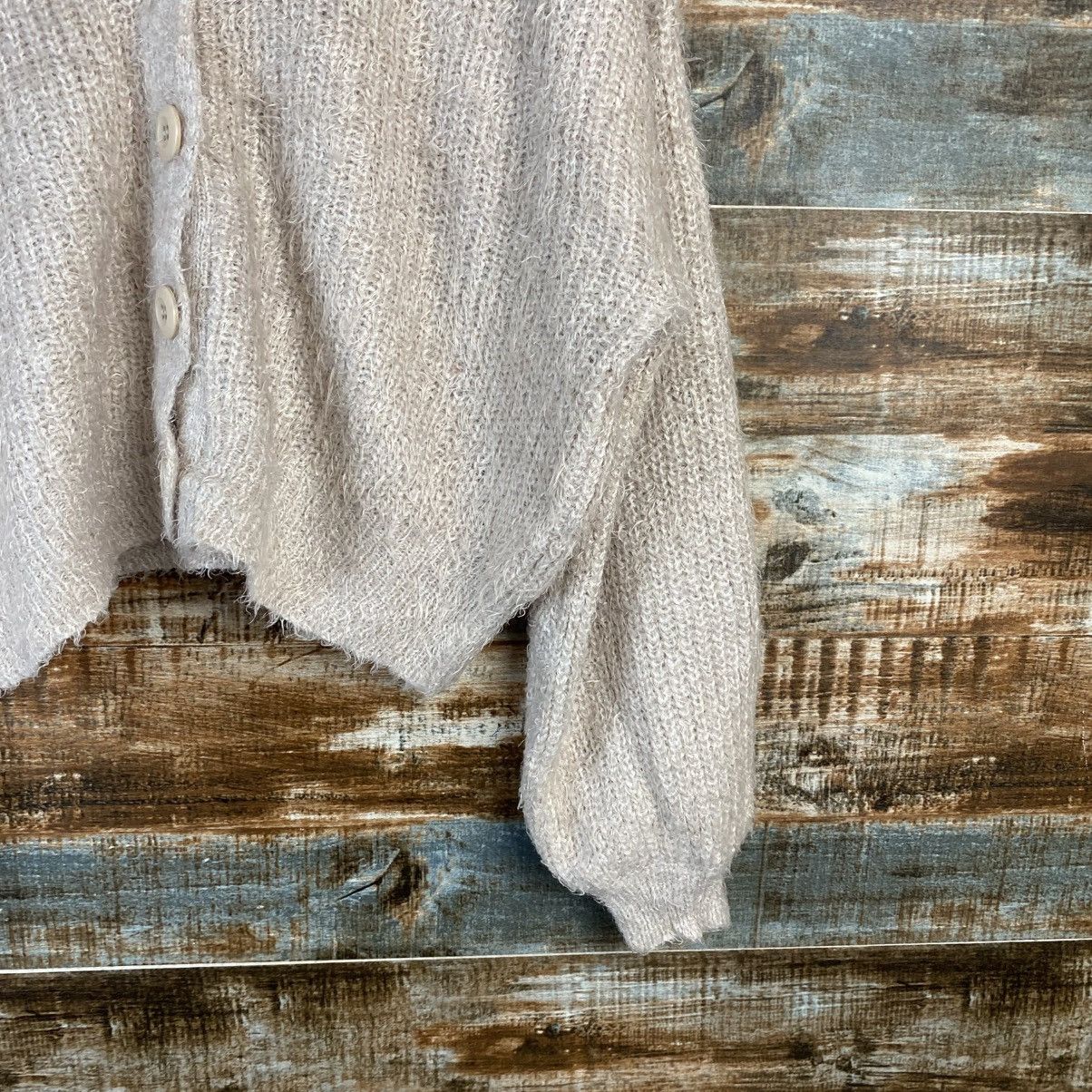 Vintage DL Apres Jour fur shaggy mohair Cardigan Knitwear #C1080 Size M / US 6-8 / IT 42-44 - 8 Thumbnail