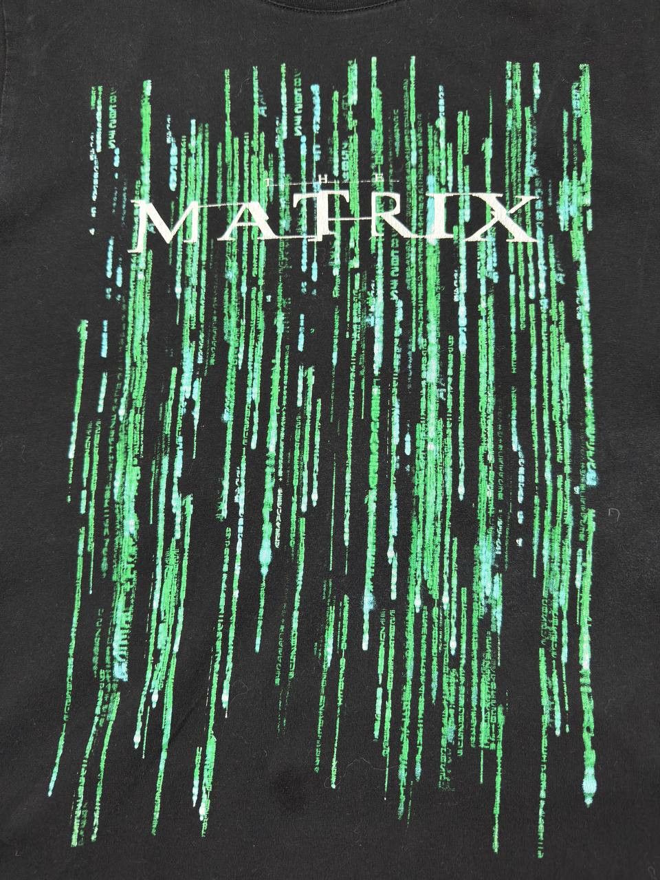 Band Tees Vintage Matrix Movie T-Shirt Big Logo Print Tee Merch y2k Size US M / EU 48-50 / 2 - 2 Thumbnail