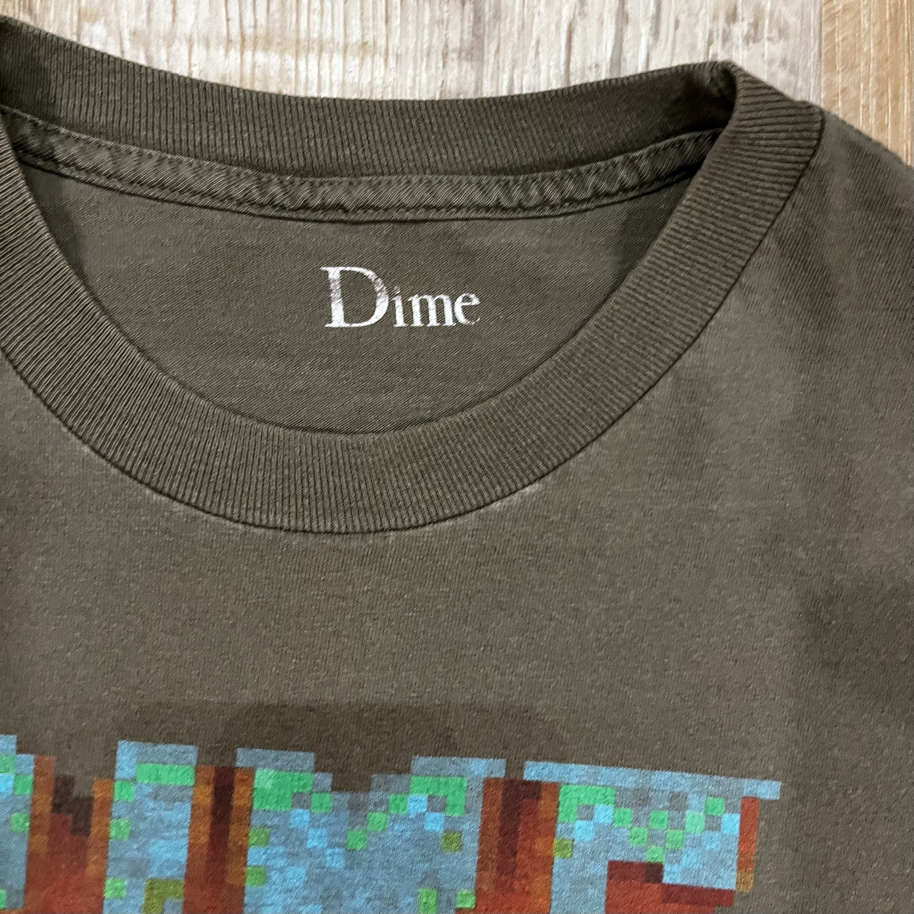 Dime Dime Pixel Face Graphic Tee Size US L / EU 52-54 / 3 - 2 Thumbnail