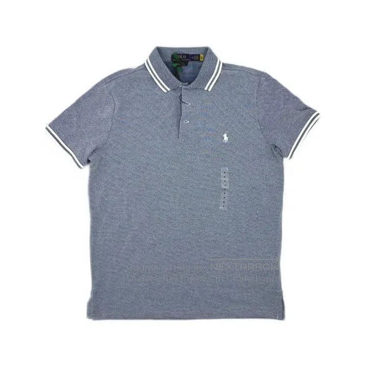 Polo Ralph Lauren Polo Ralph Lauren Logo Stripe Trim Men's Polo. Size US M / EU 48-50 / 2 - 2 Thumbnail