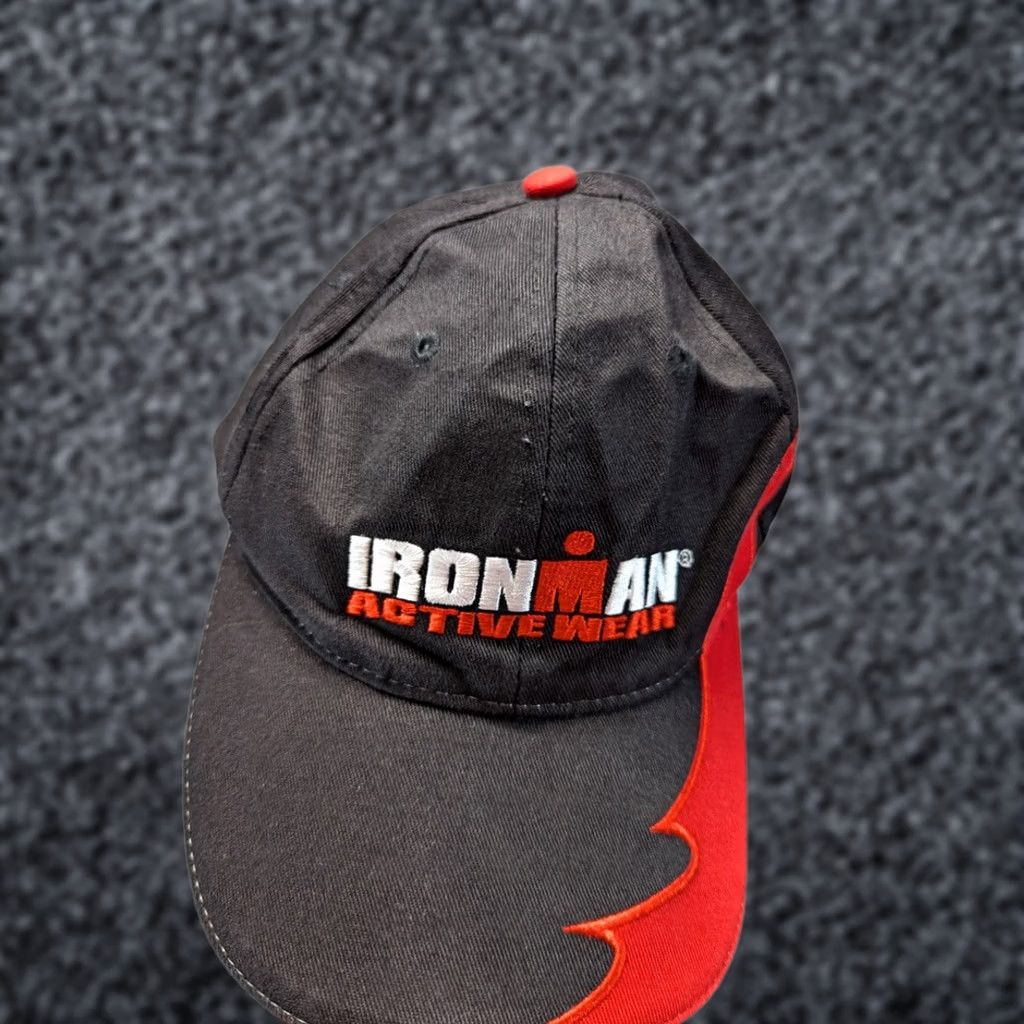 Vintage Ironman Active Wear Baseball Cap Men One Size Black Size ONE SIZE - 1 Thumbnail