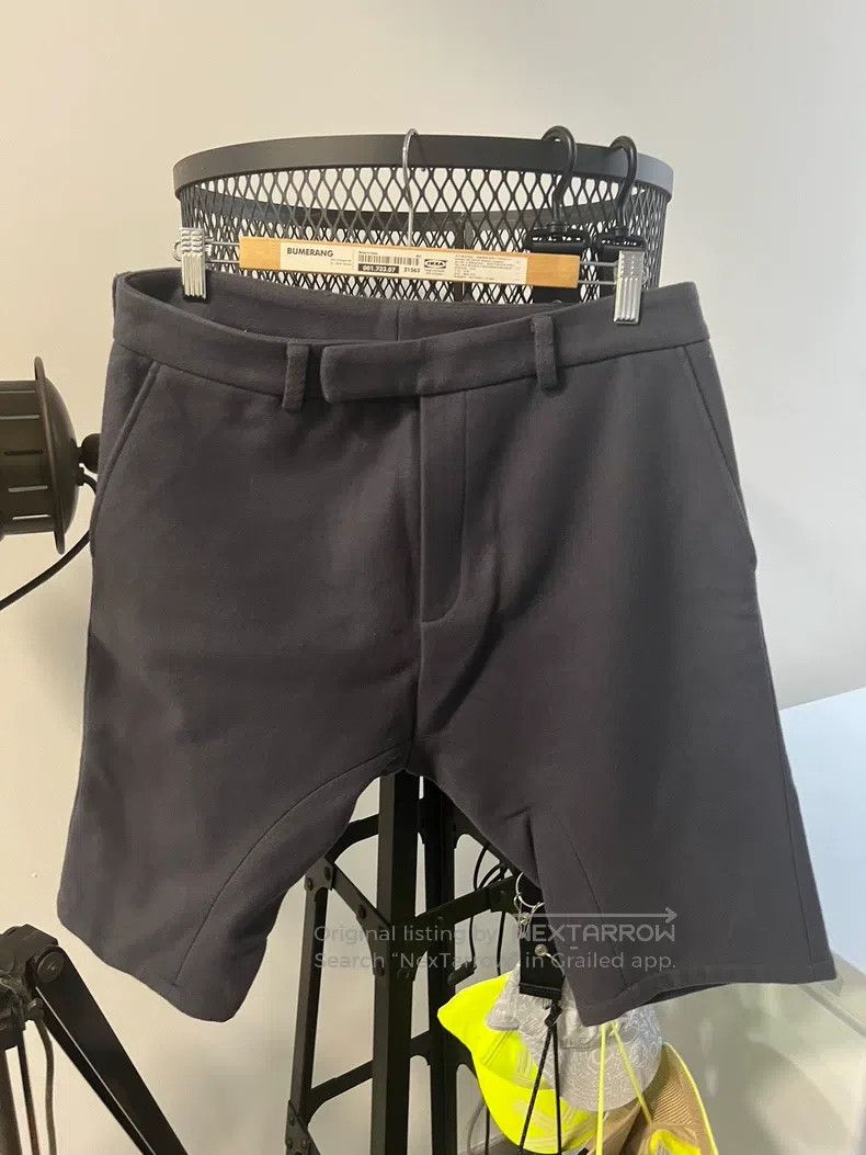 Raf simons Grey woollen shorts
