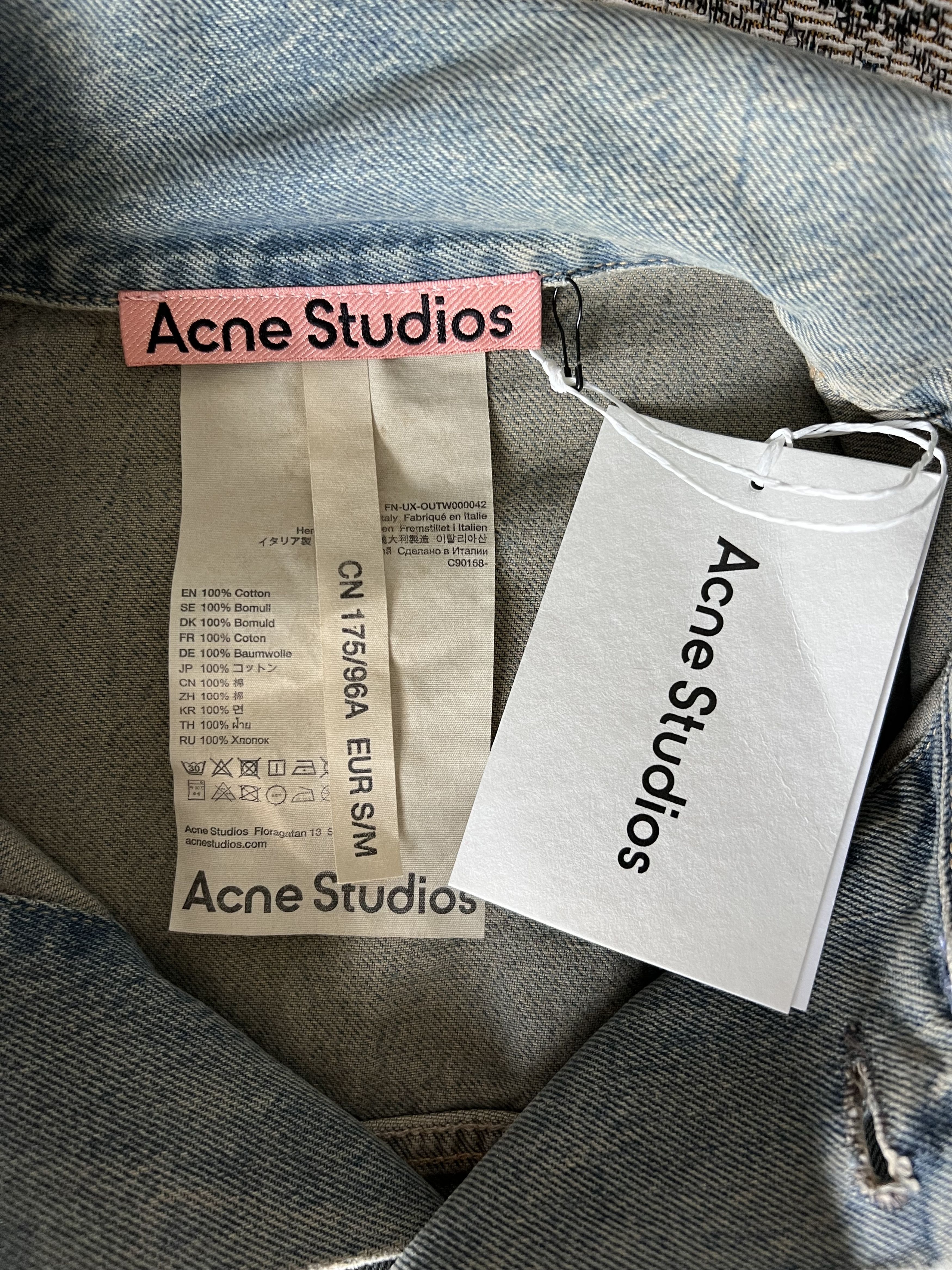 Acne Studios Acne Studios Kataya Denim Jacket Size US M / EU 48-50 / 2 - 8 Thumbnail