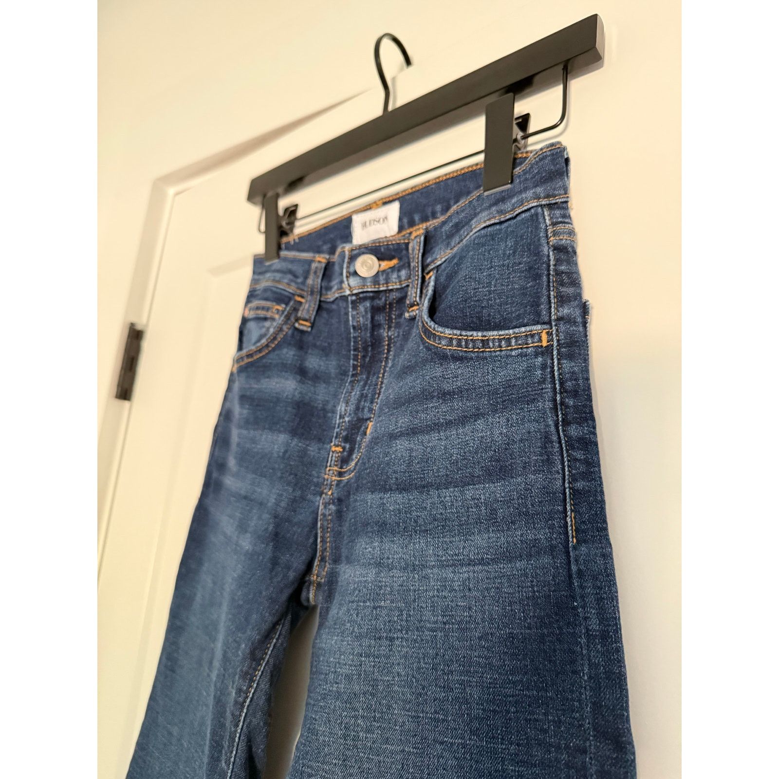 Hudson $195 New Hudson Rosalie High Waist Wide Leg Jeans - 23 Size 23" - 10 Thumbnail