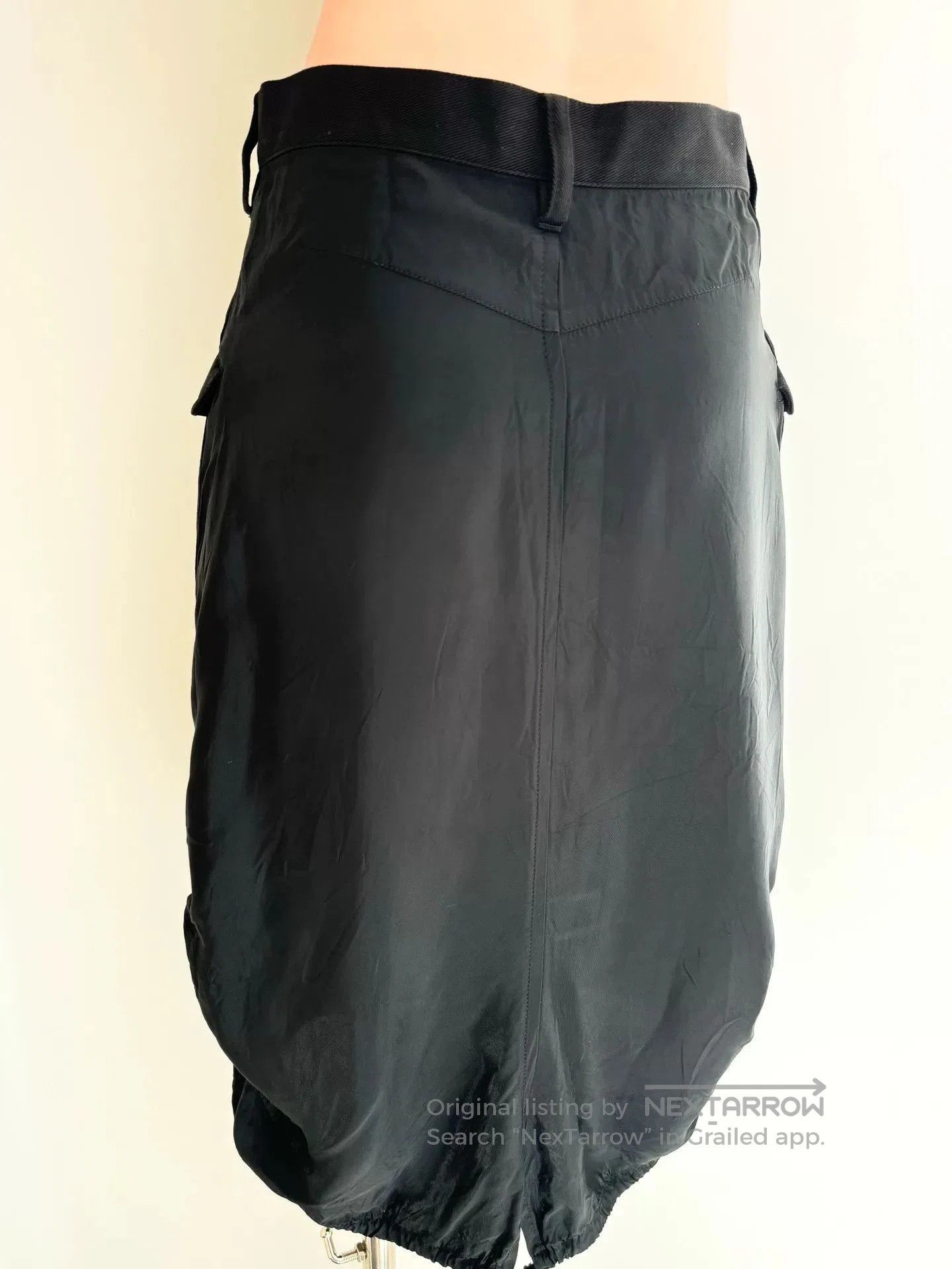 Y's Yohji Yamamoto Y's Mixed Material Skirt. Size 24" / US 00 / IT 34 - 4 Thumbnail