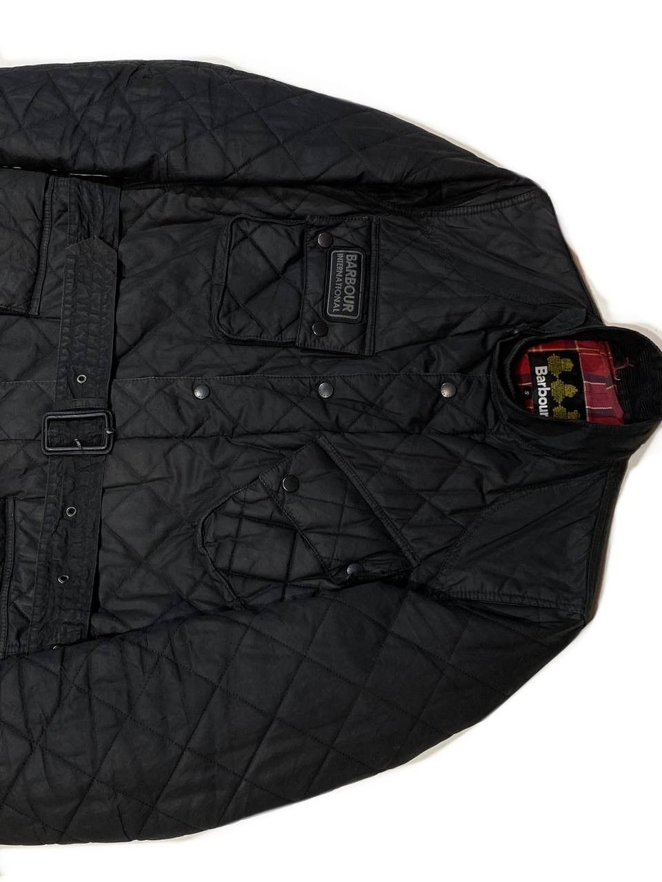 Barbour Barbour International Quilted Waxed Men Jacket Size US S / EU 44-46 / 1 - 9 Thumbnail