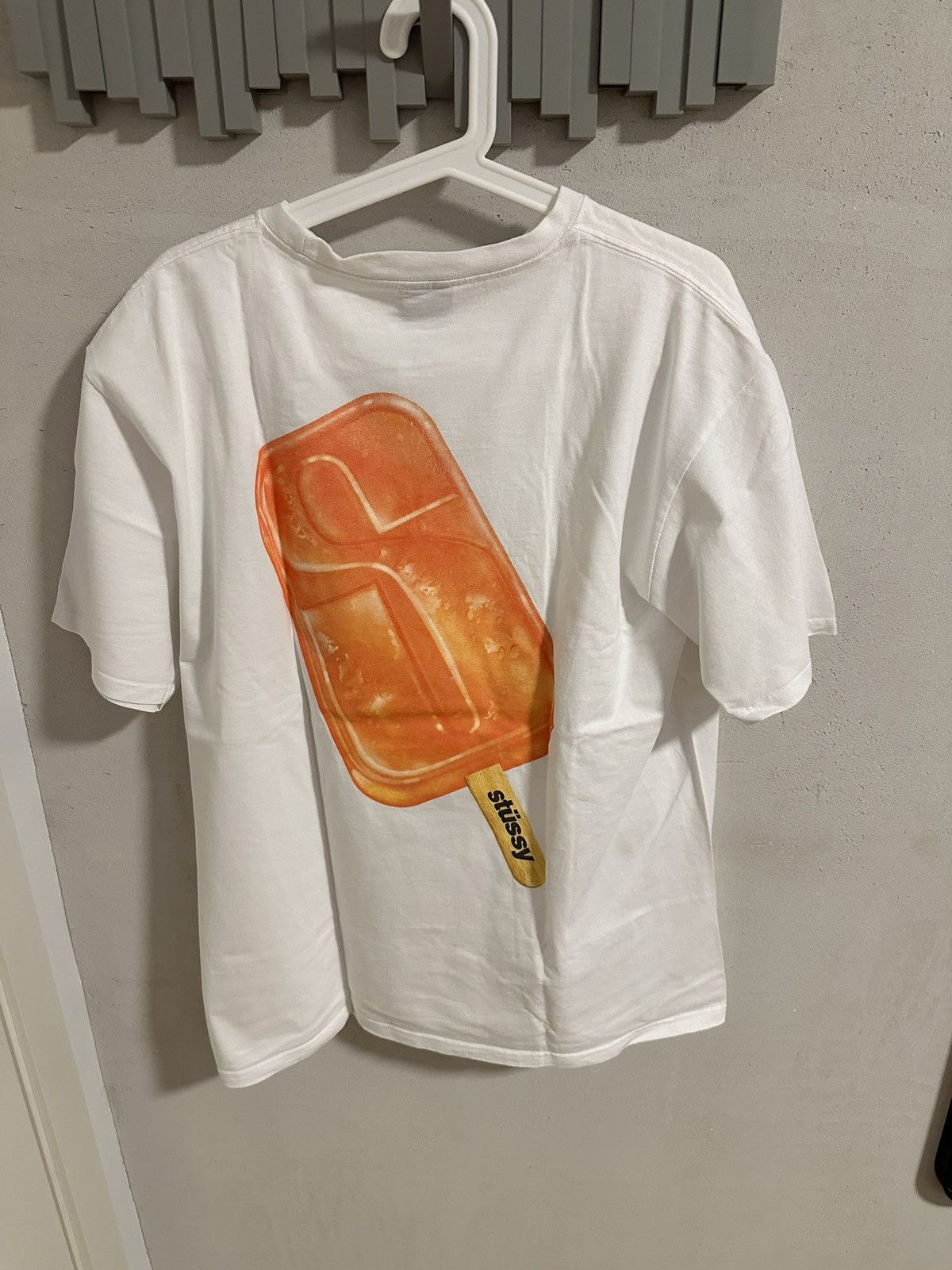 Stussy × Vintage Stussy orange popsicle tee 🟠⚪️ Size US L / EU 52-54 / 3 - 2 Thumbnail