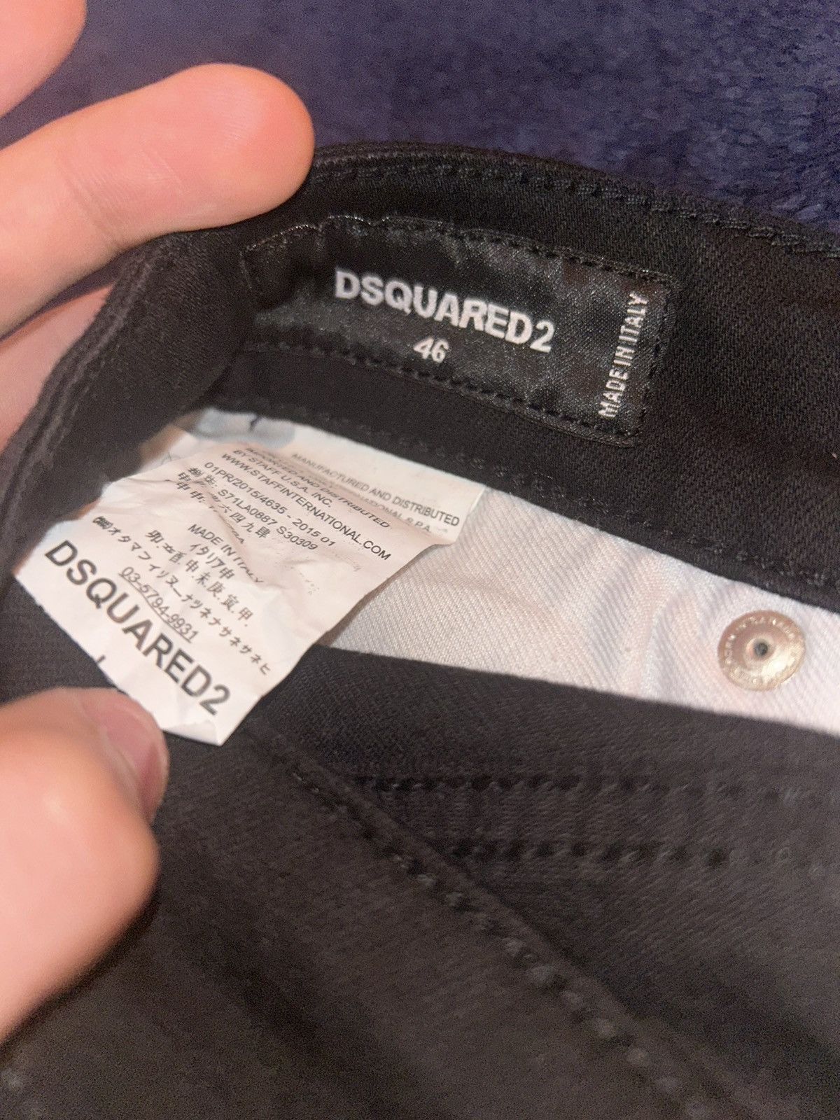 Dsquared2 dsquared2 black jeans Size US 30 / EU 46 - 8 Thumbnail