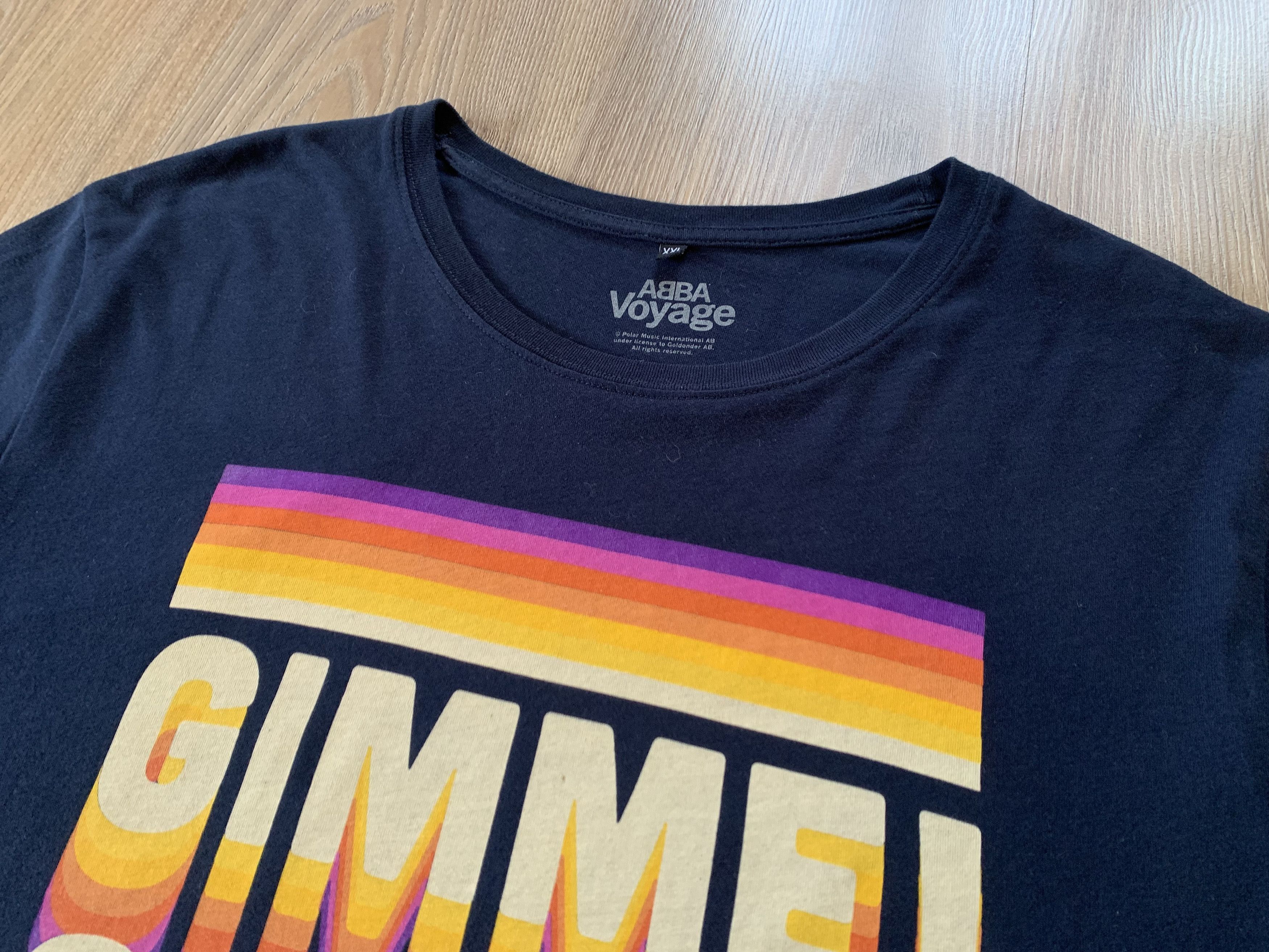 Band Tees Abba Voyage Printed T Shirt Size US XXL / EU 58 / 5 - 4 Thumbnail