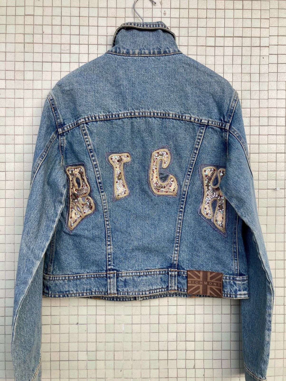 Richmond blue denum jeans jacket