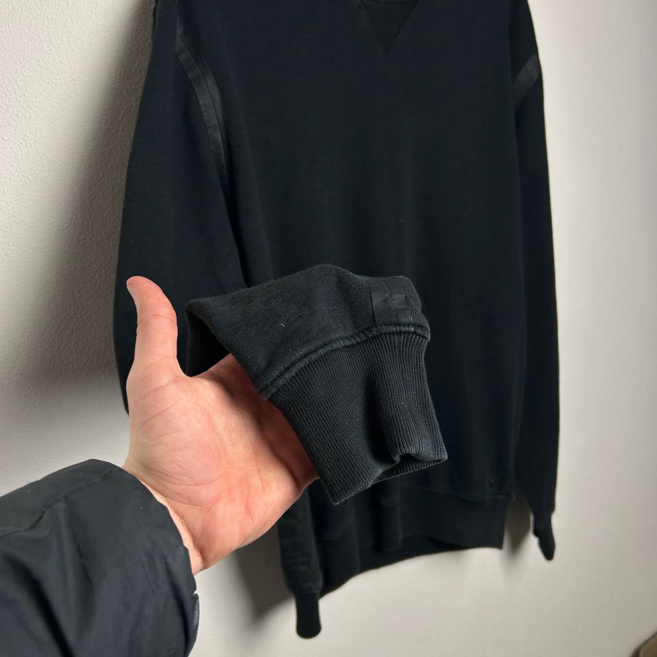 Allsaints Designer Allsaints Basic Black Streetwear japan sweatshirt Size US M / EU 48-50 / 2 - 7 Thumbnail