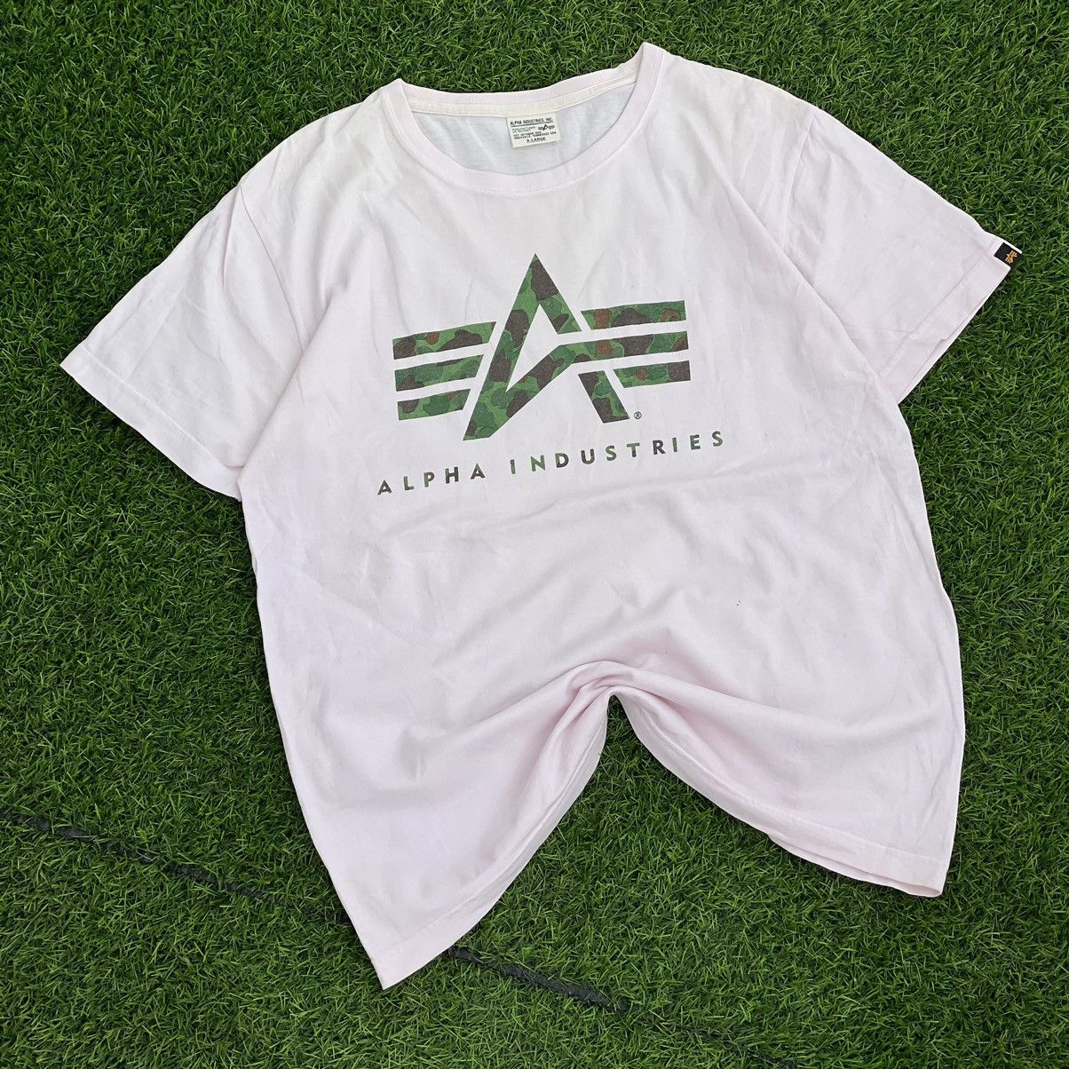 Alpha Industries ALPHA INDUSTRIES BIG LOGO TSHIRT Size US XL / EU 56 / 4 - 1 Thumbnail