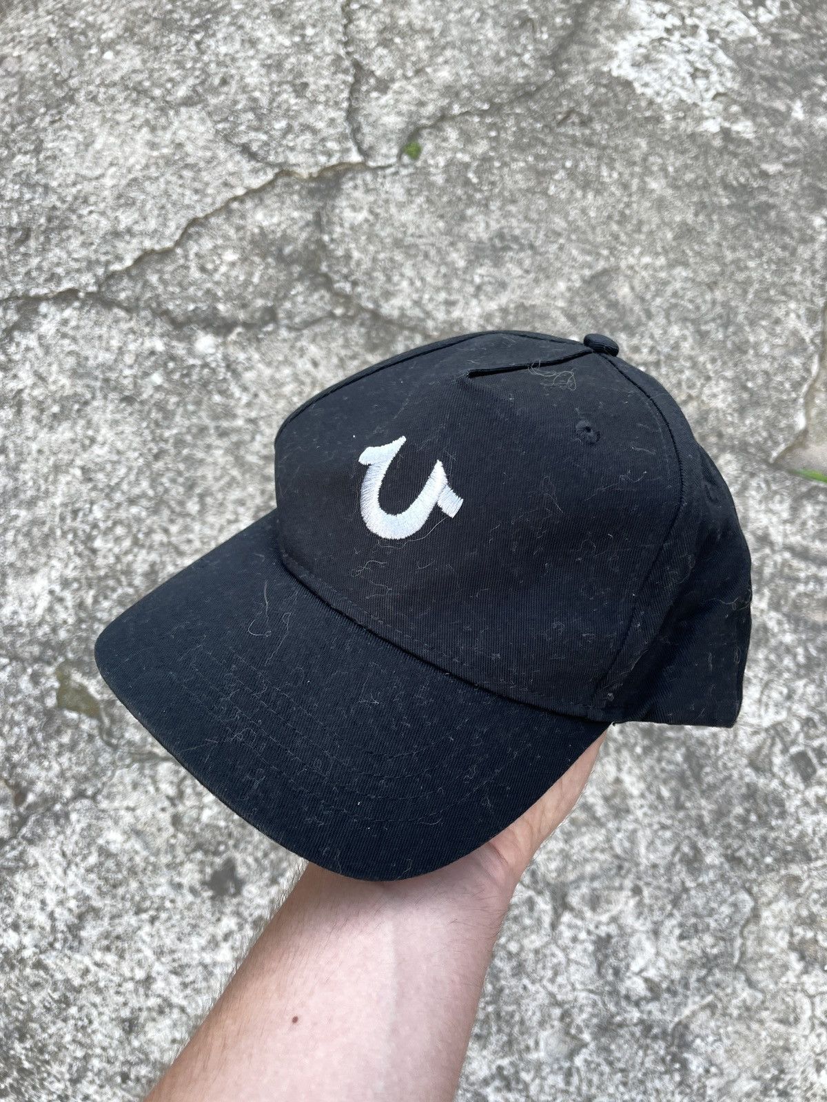 True Religion × Vintage Vintage Y2K True Religion Big Logo Cap Hat Size ONE SIZE - 1 Thumbnail