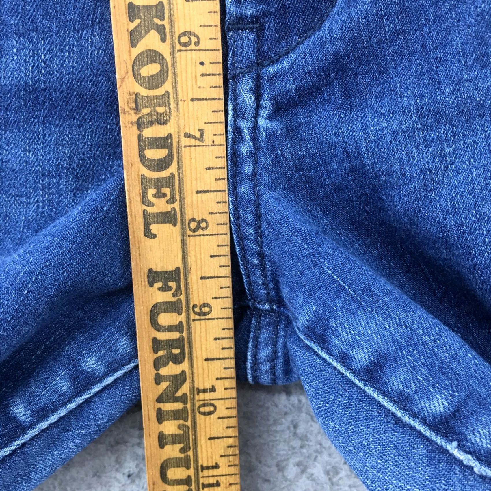 Banana Republic Banana Republic Skinny Denim Jeans Womens 30 Blue 5 Pocket Mid Rise Zip Fly Jeans Size 30" / US 8 / IT 44 - 7 Thumbnail