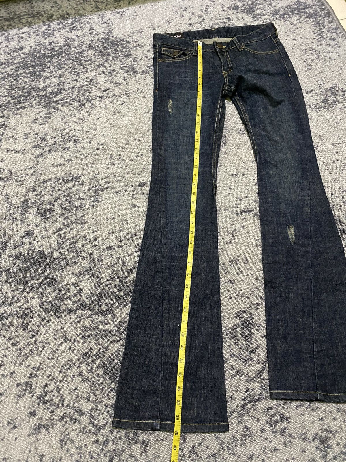 Hysteric Glamour Y2k Glam 2nd flare jeans Size 28" / US 6 / IT 42 - 10 Thumbnail