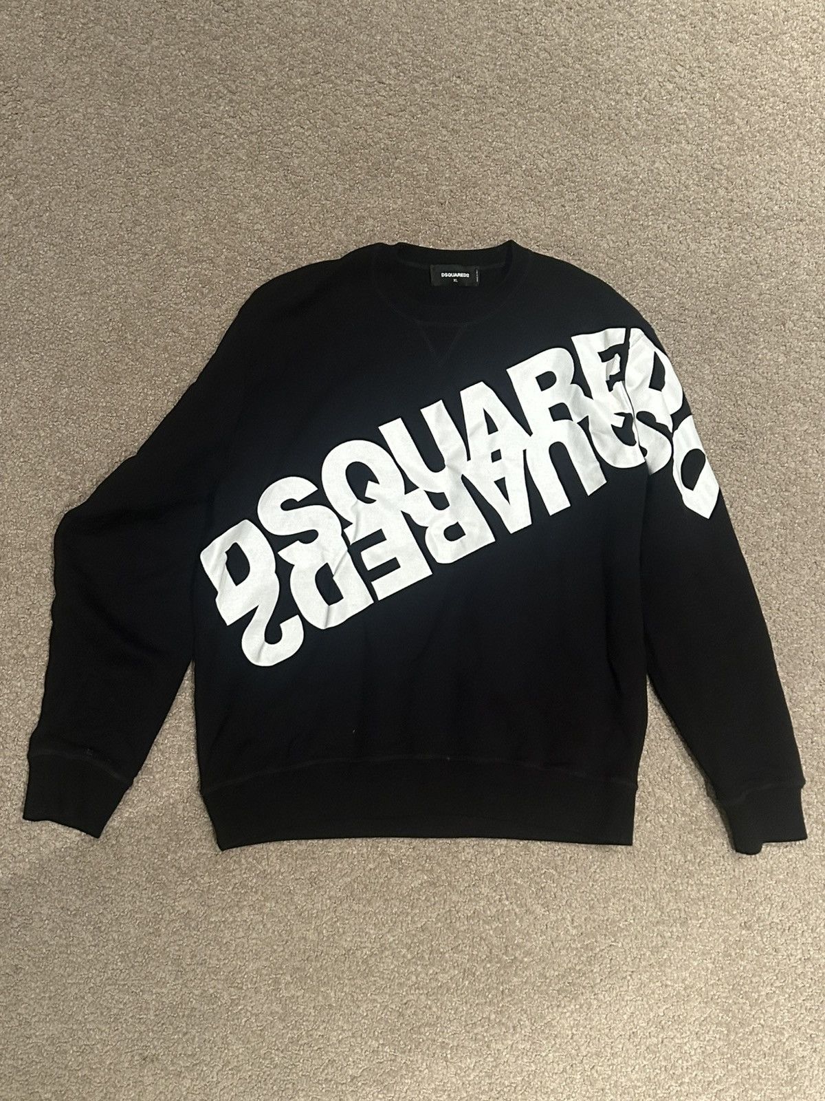 Dsquared2 SOLDDsquared2 big logo crewneck sweatshirt Size US L / EU 52-54 / 3 - 1 Thumbnail