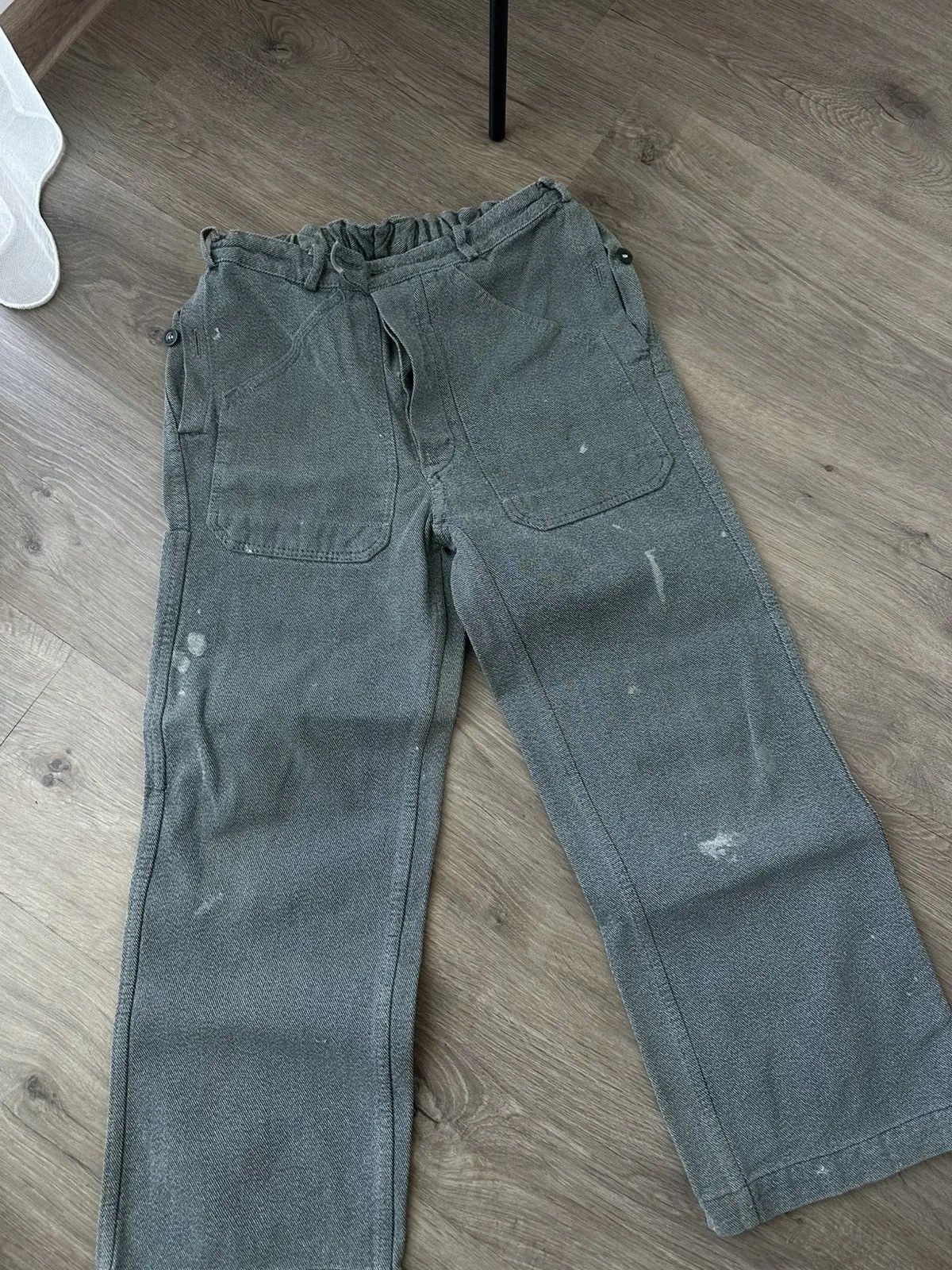 Japanese Brand Vintage Swiss Army Work 60s Faded Distressed Baumwolle Pants Size US 30 / EU 46 - 7 Thumbnail