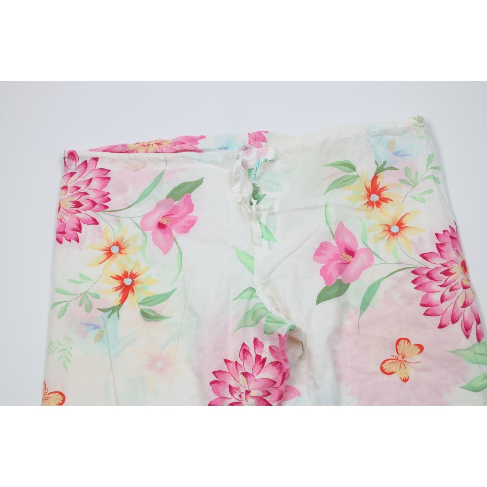Victoria's Secret Vintage Victoria's Secret 2 Piece Flower Butterfly Pajamas Size M / US 6-8 / IT 42-44 - 10 Thumbnail