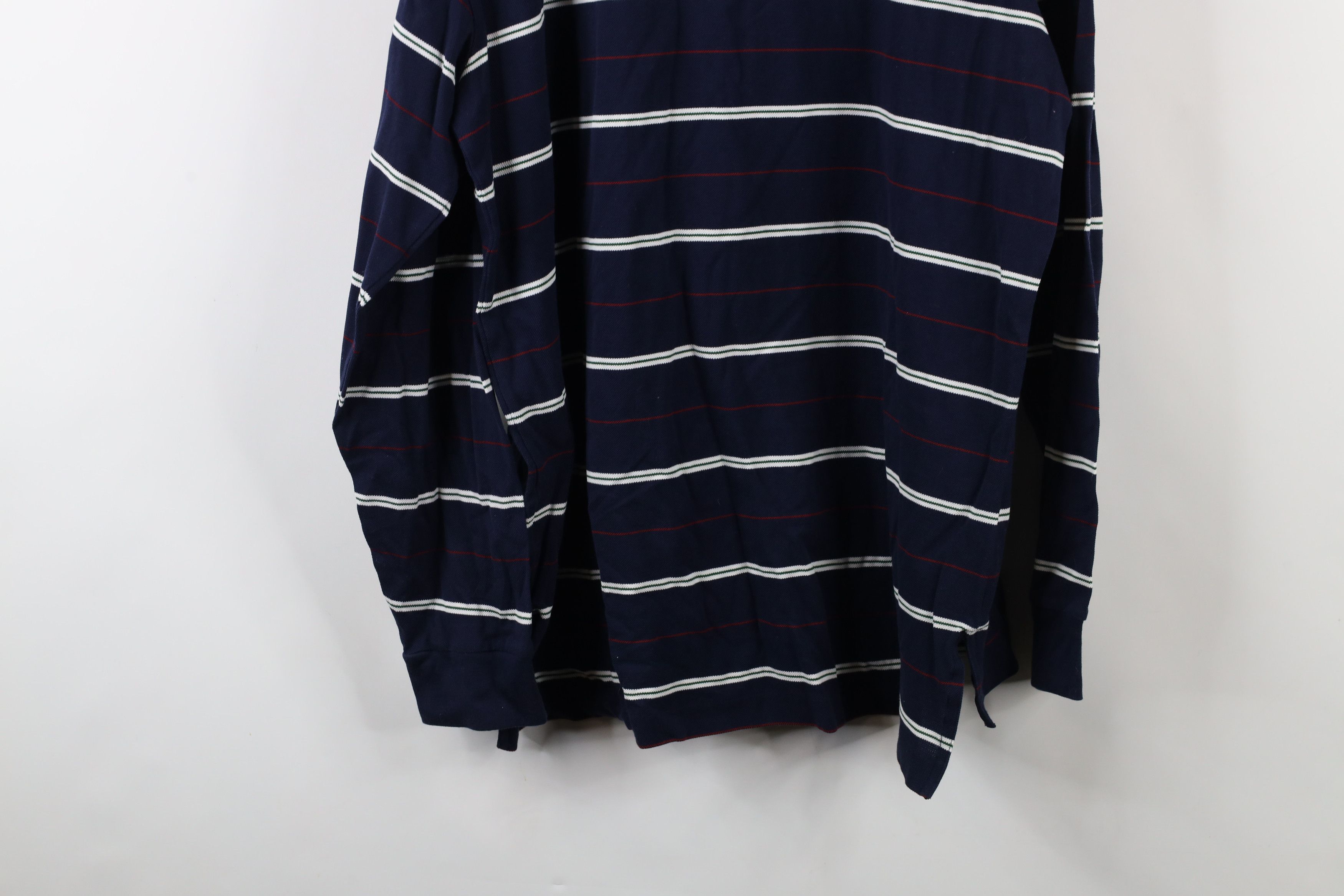 Ralph Lauren × Vintage Vintage 90s Ralph Lauren Pima Cotton Long Sleeve Polo Size US M / EU 48-50 / 2 - 12 Thumbnail