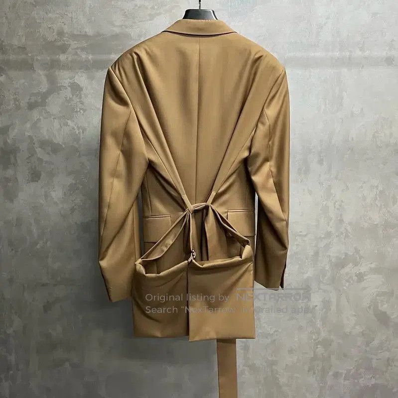 Louis Vuitton Louis Vuitton Khaki Cotton Men's Outerwear . Size US XL / EU 56 / 4 - 2 Thumbnail