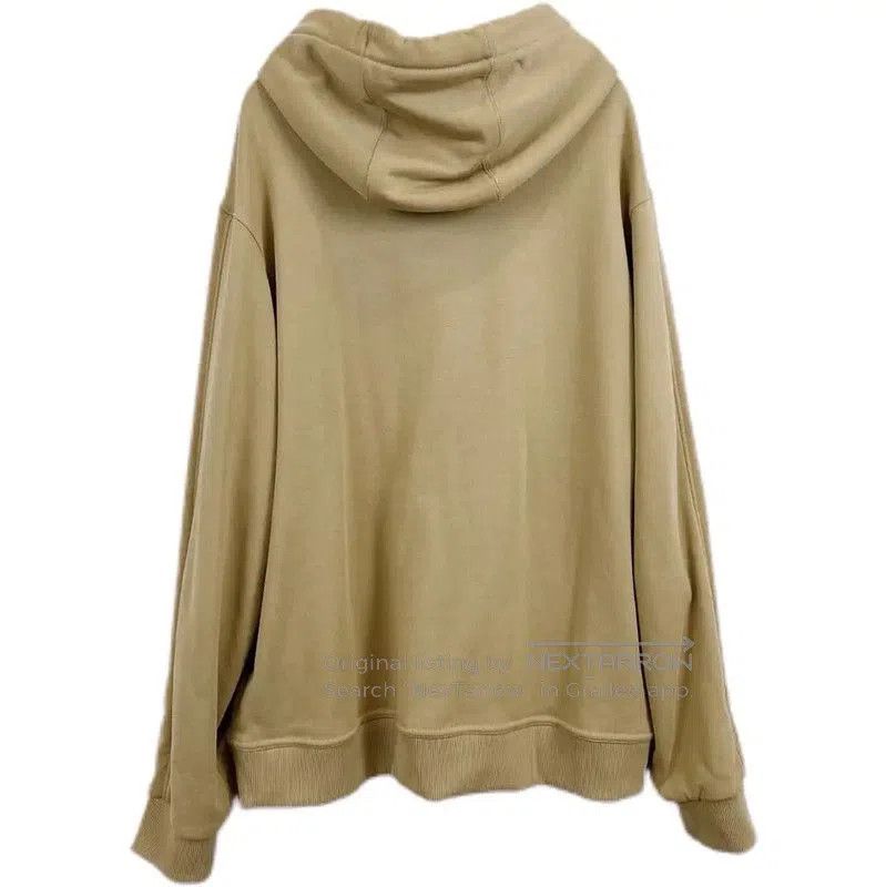 Burberry Burberry Beige Cotton Women's Cropped Hoodie. Size XL / US 12-14 / IT 48-50 - 2 Thumbnail