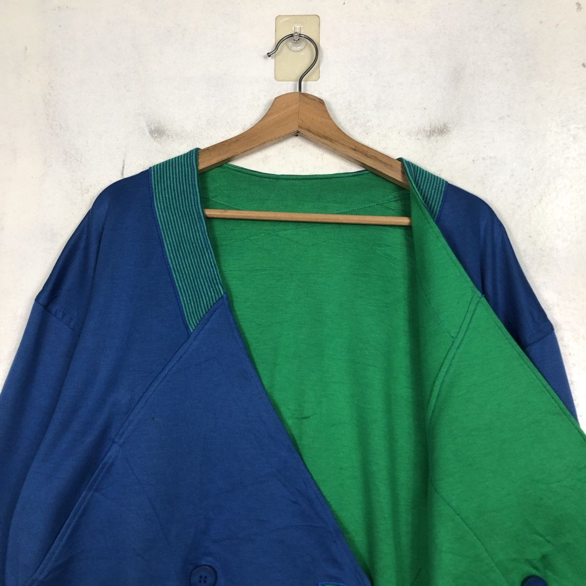 Issey Miyake 📌Reversible Bomber Jacket Cardigan Micmac Multi Color Size US M / EU 48-50 / 2 - 14 Thumbnail