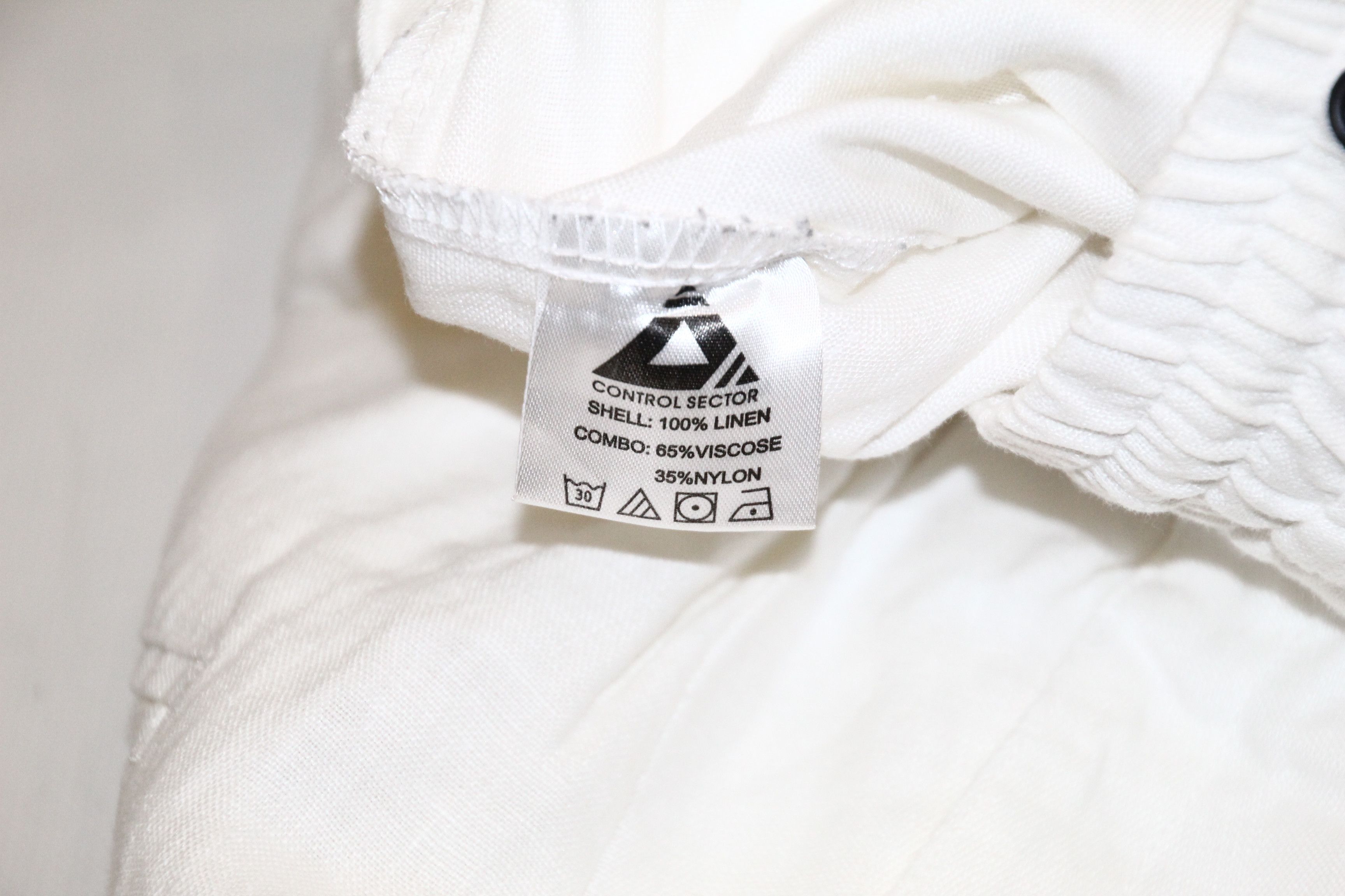 Control Sector 💥Control Sector Drop Crotch Double Layer Linen Pants Size US 31 - 7 Thumbnail