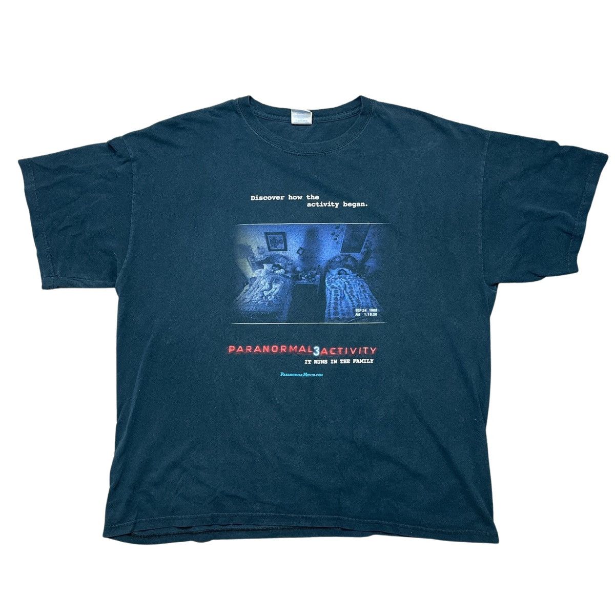 Delta × Movie × Vintage Vintage Paranormal Activity Promo tee 