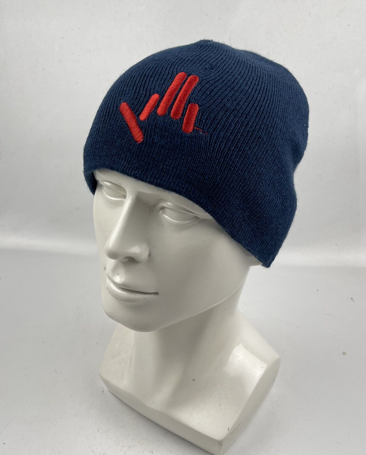 Japanese Brand vintage style embroidery logo beanie hat tc43 Size ONE SIZE - 1 Thumbnail