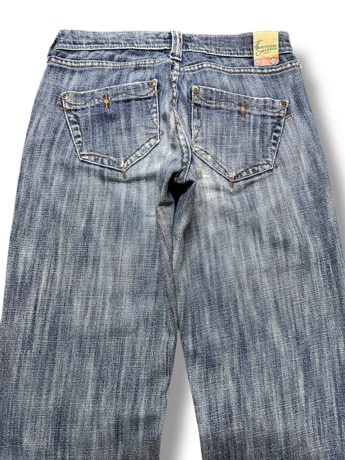 Japanese Brand Distressed Vintage Jeans Flare Style With Faded Wash Size US 28 / EU 44 - 5 Thumbnail