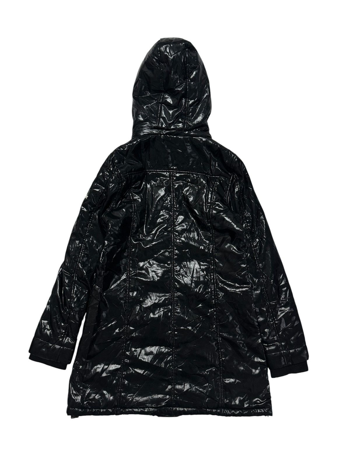 Fiorucci FLORUCCI Embroidery Small Logo Black Puffer Jacket Down Size L / US 10 / IT 46 - 9 Thumbnail