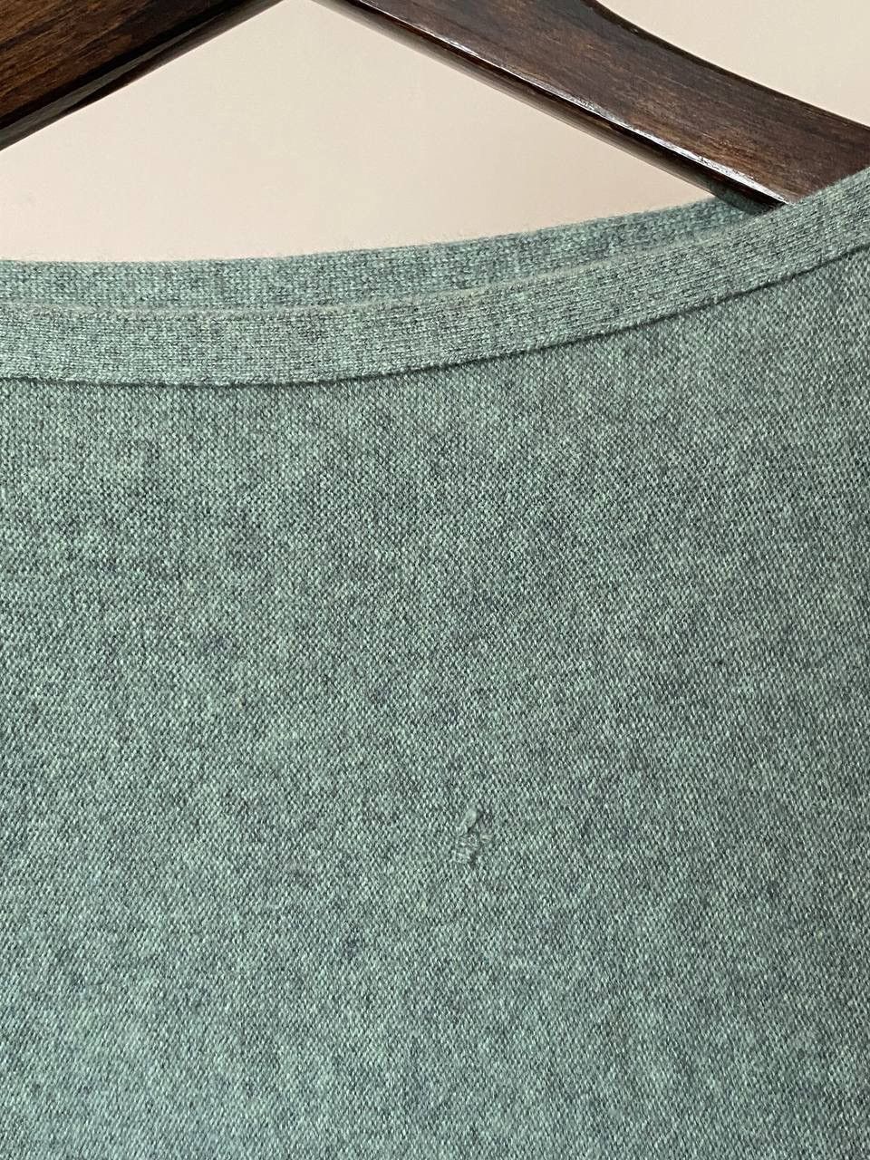 Hermes Hermes Green batwing cashmere knitted sweater top Size S / US 4 / IT 40 - 12 Thumbnail