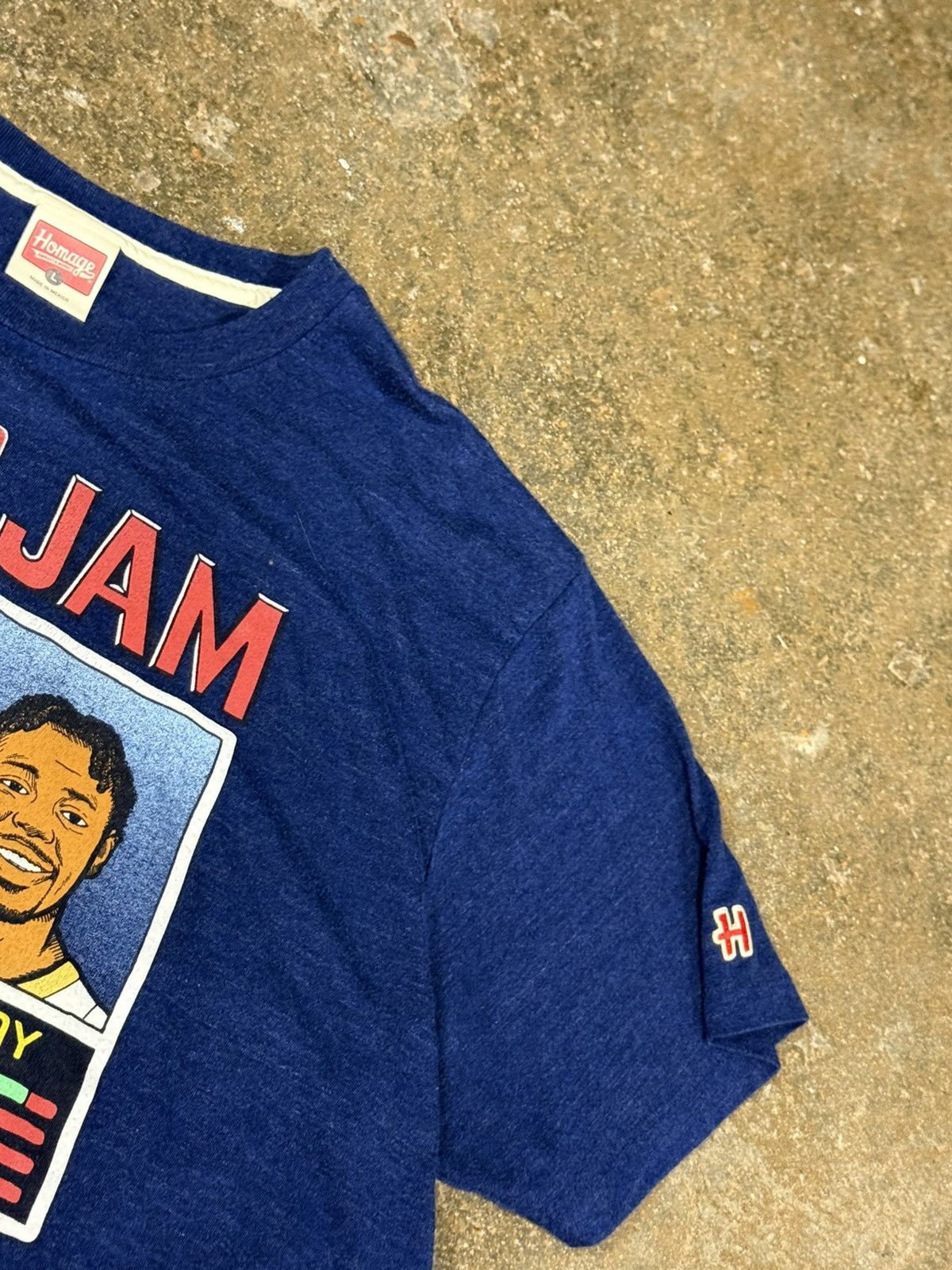 Homage Homage Nintendo NBA Jam Video Game Pixel Logo T Shirt Size US L / EU 52-54 / 3 - 3 Thumbnail